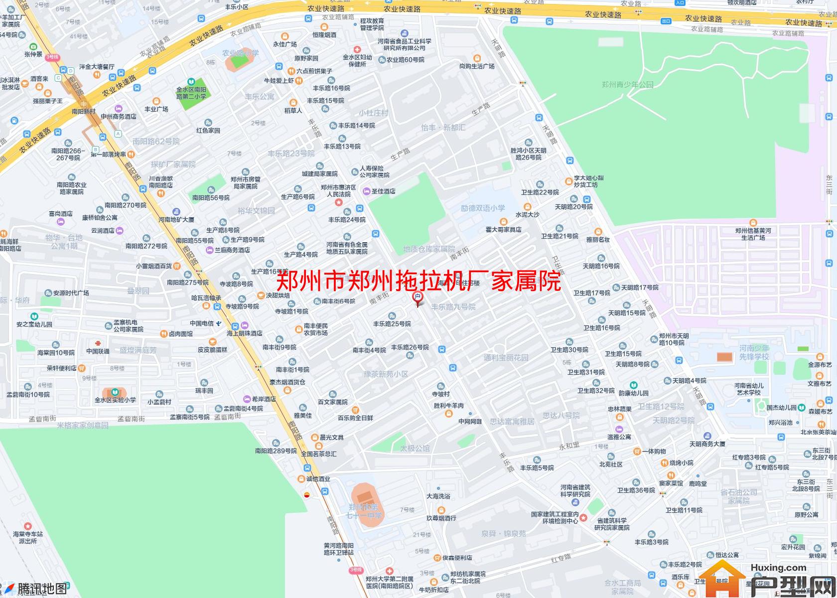 郑州拖拉机厂家属院小区 - 户型网