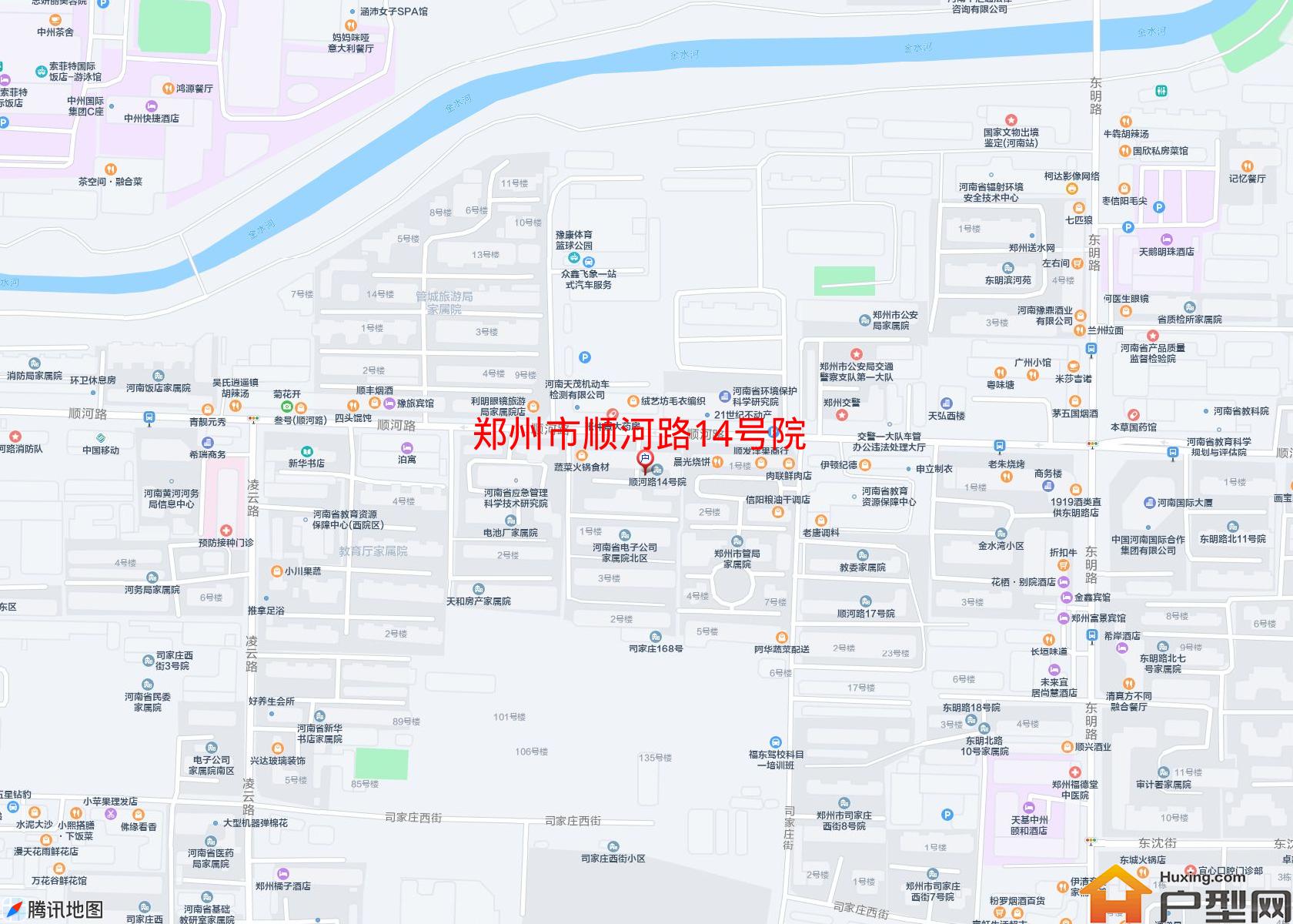 顺河路14号院小区 - 户型网