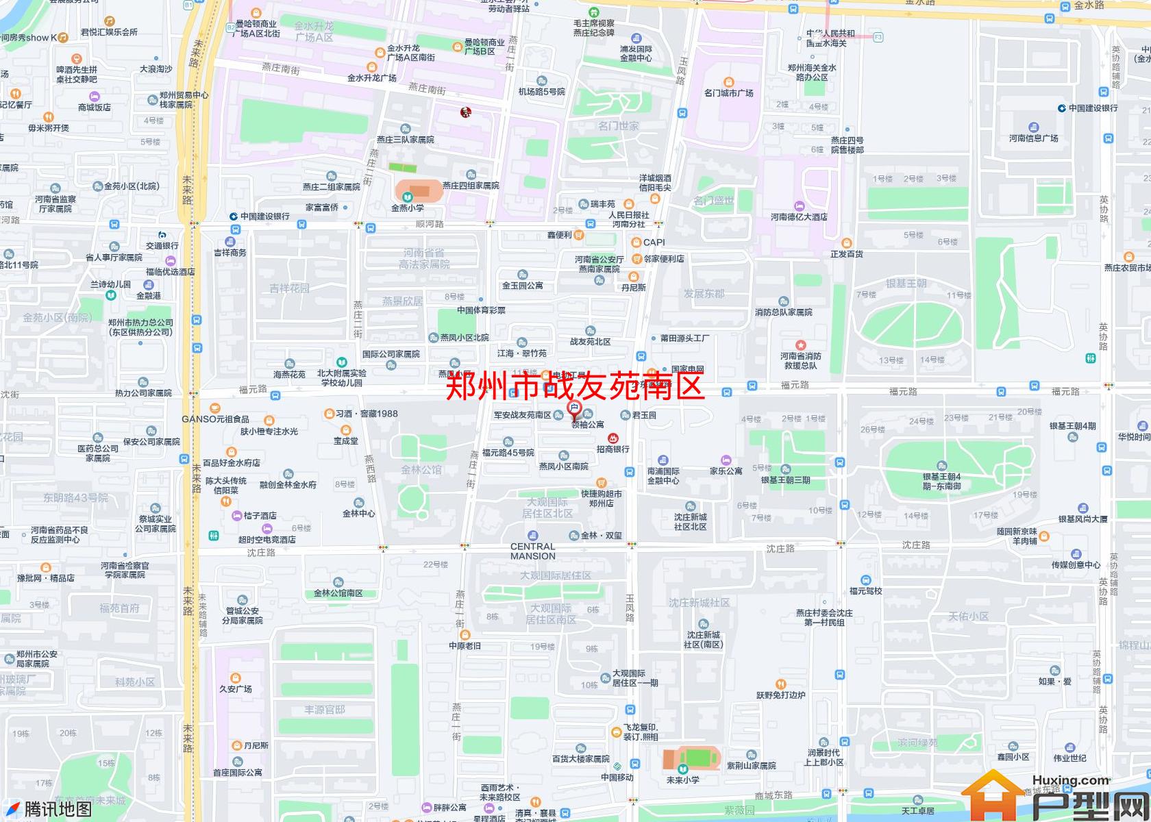 战友苑南区小区 - 户型网