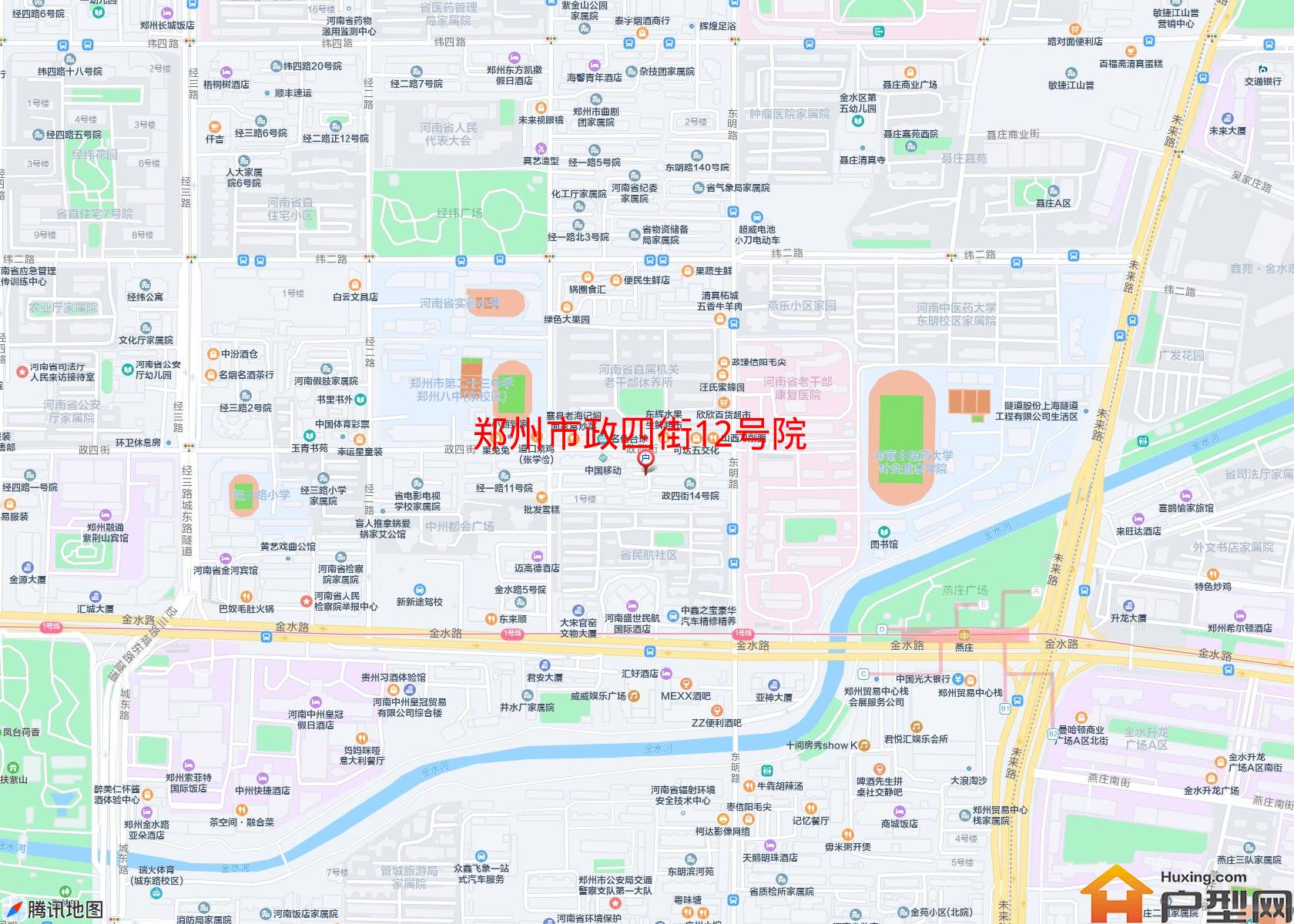 政四街12号院小区 - 户型网