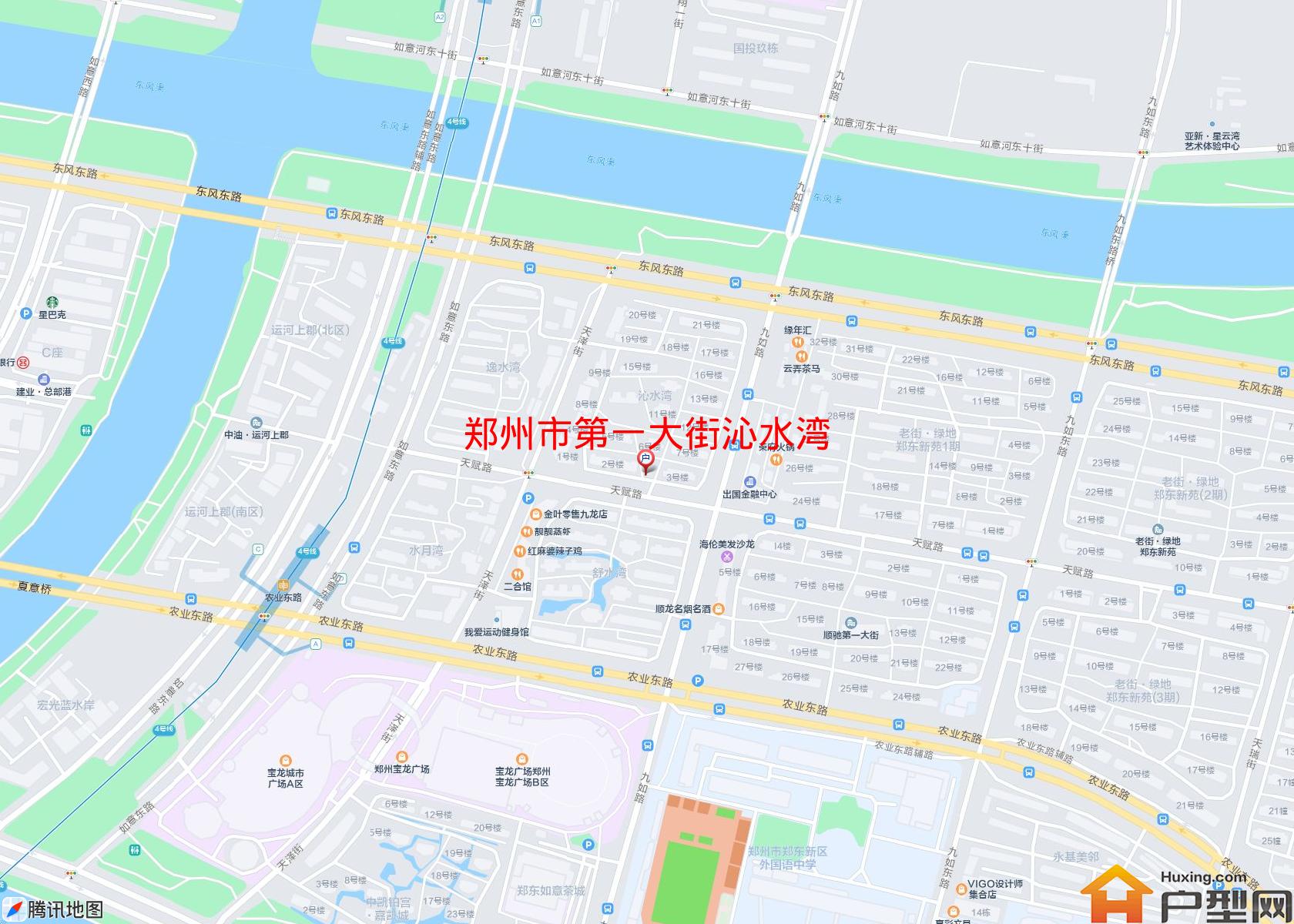 第一大街沁水湾小区 - 户型网