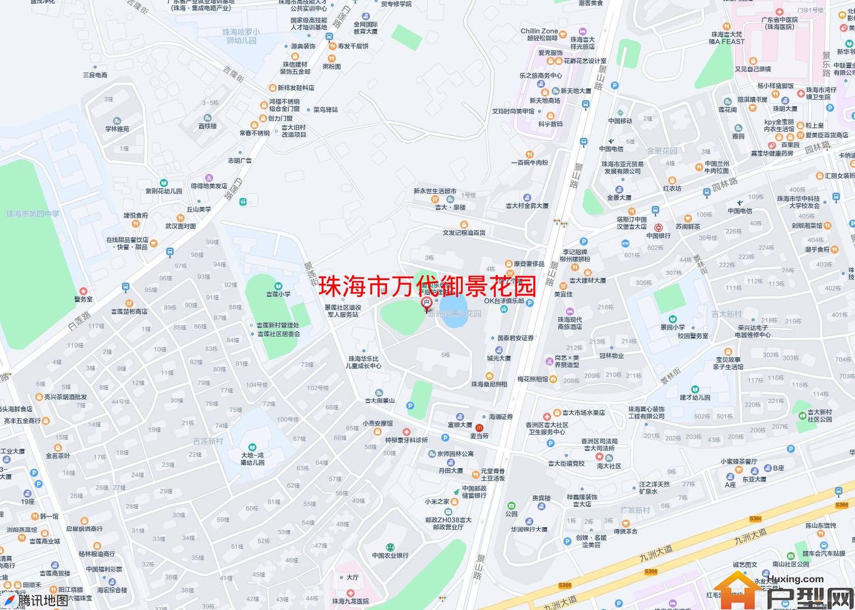 万代御景花园小区 - 户型网