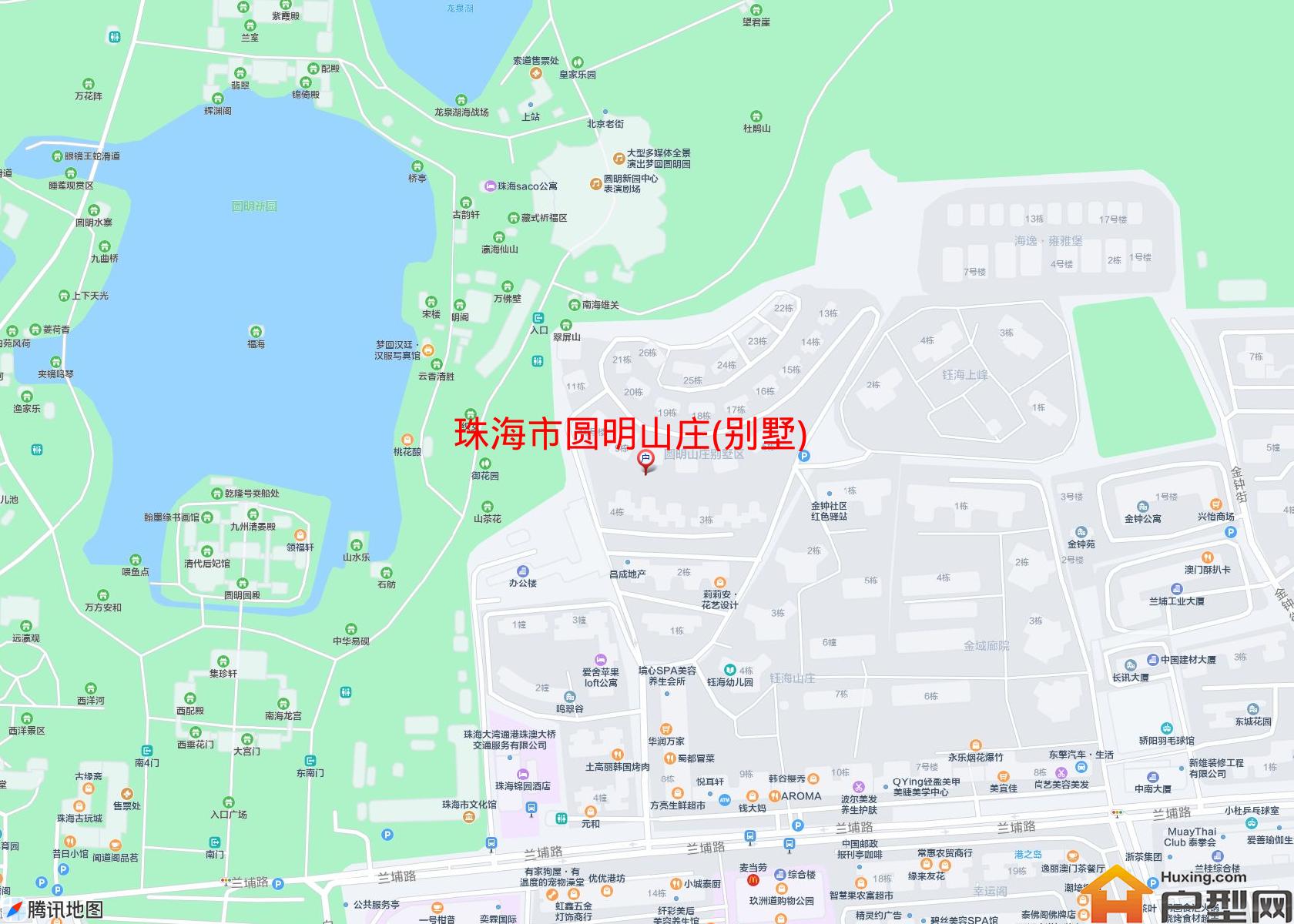 圆明山庄(别墅)小区 - 户型网