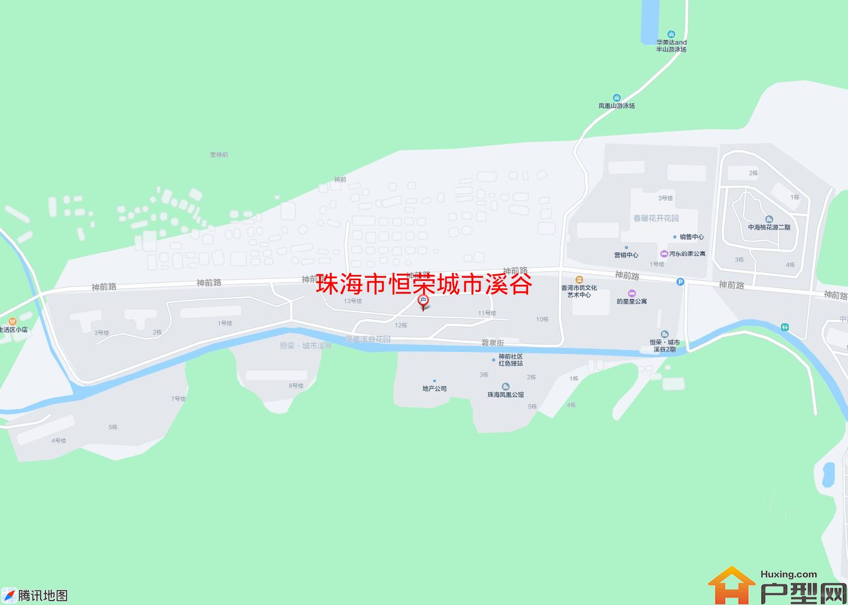 恒荣城市溪谷小区 - 户型网