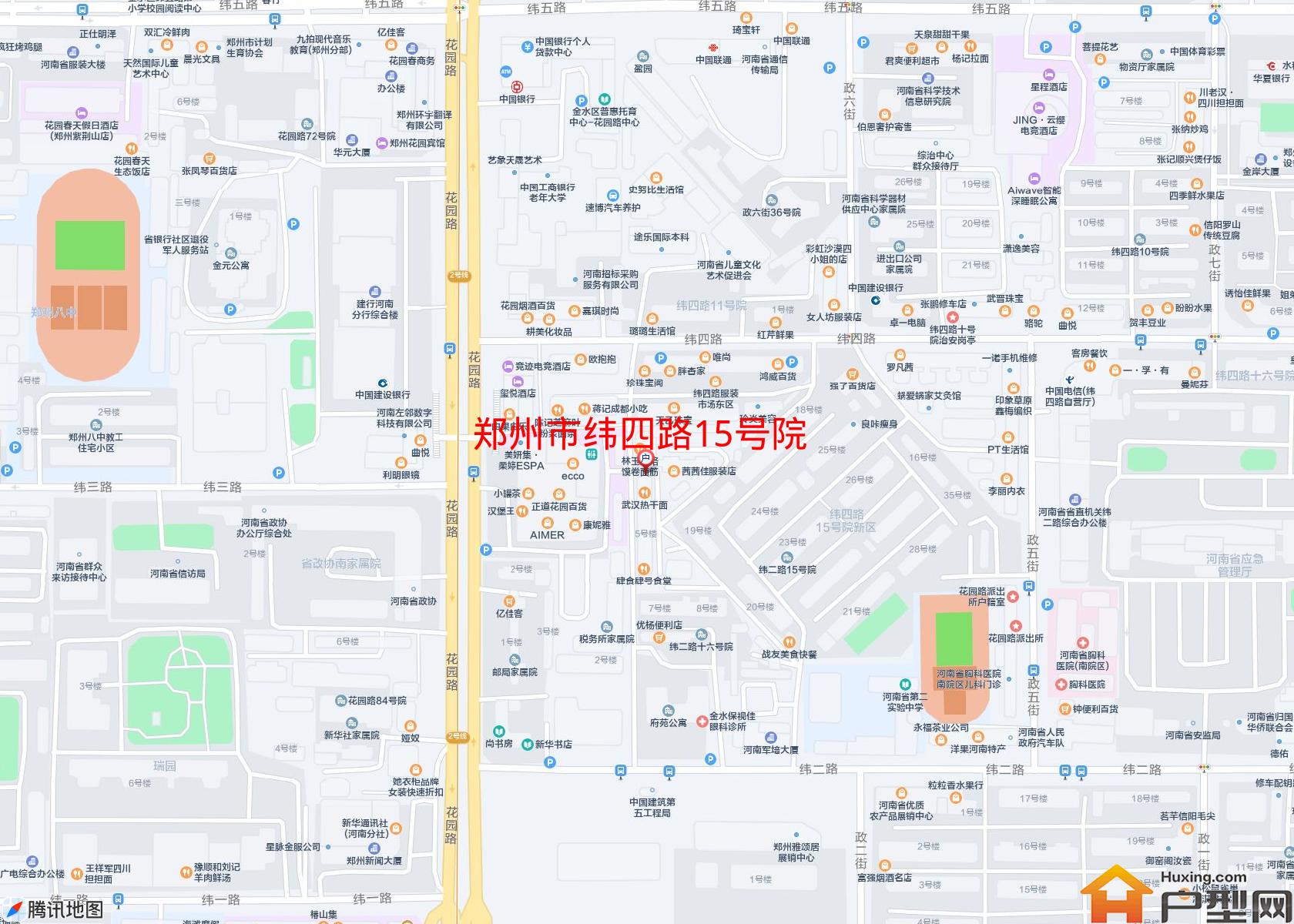 纬四路15号院小区 - 户型网