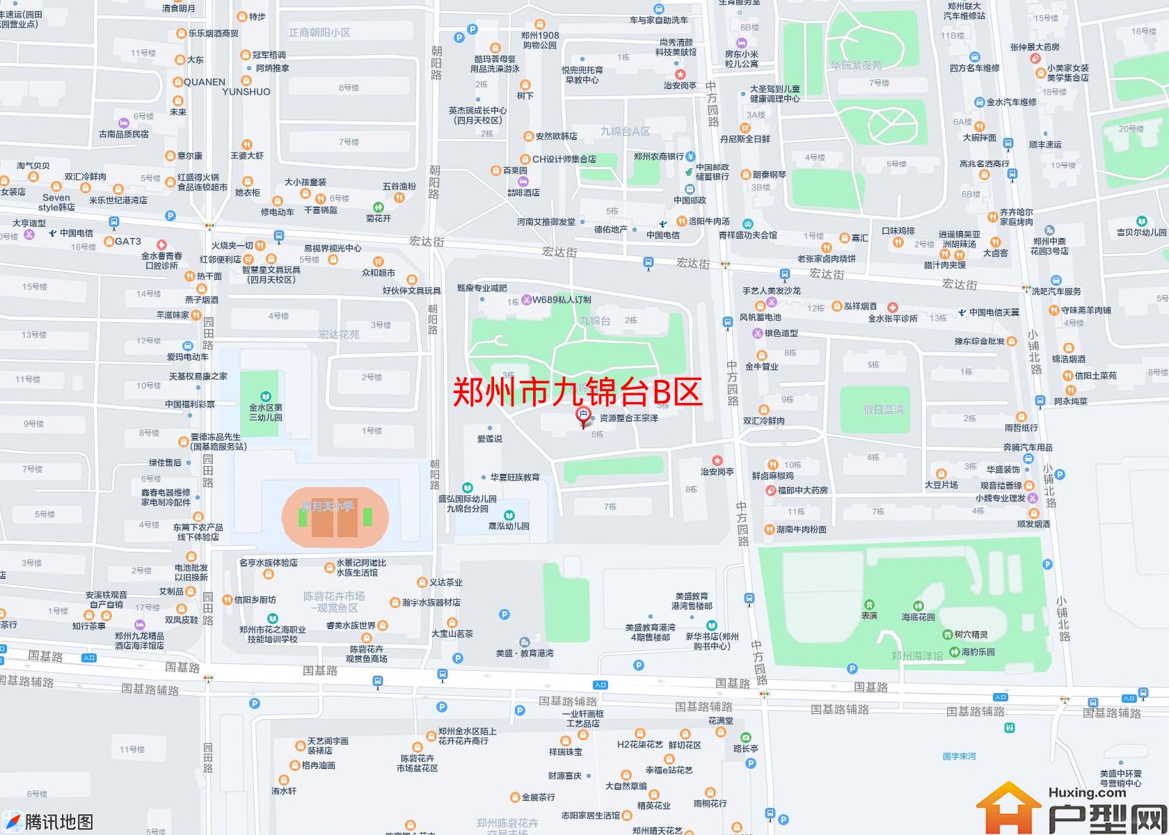 九锦台B区小区 - 户型网