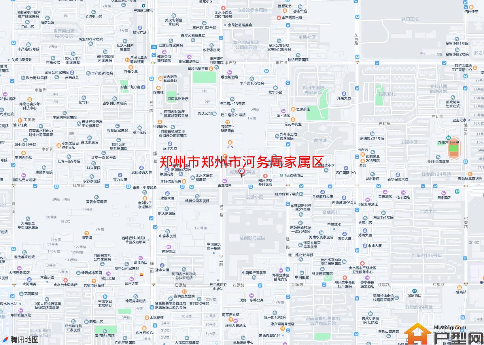 郑州市河务局家属区小区 - 户型网