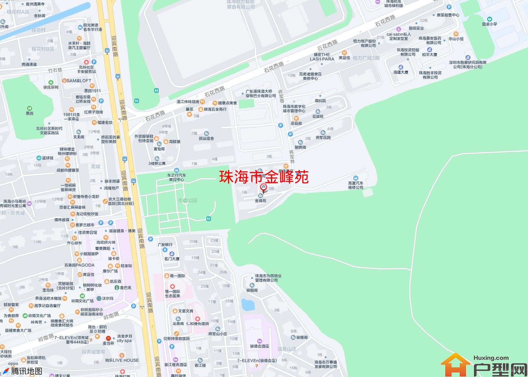 金峰苑小区 - 户型网
