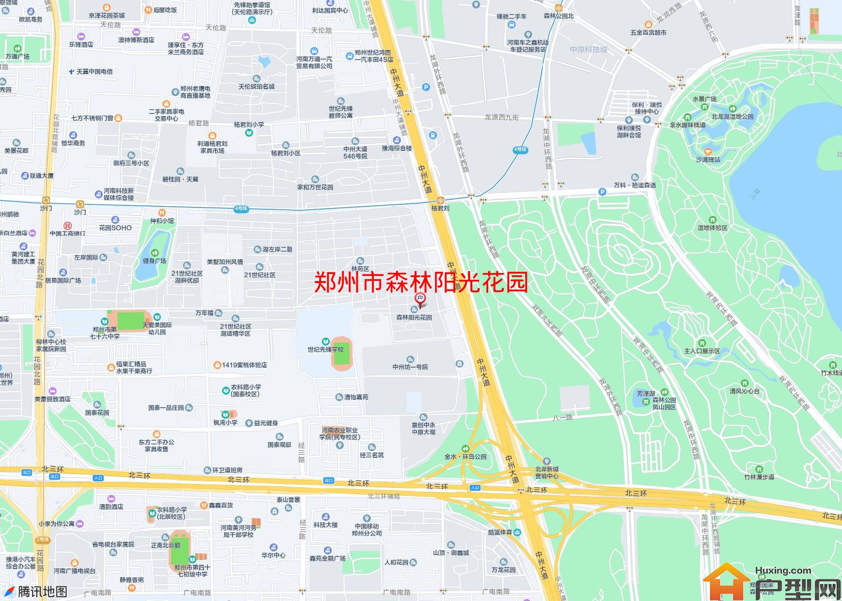 森林阳光花园小区 - 户型网