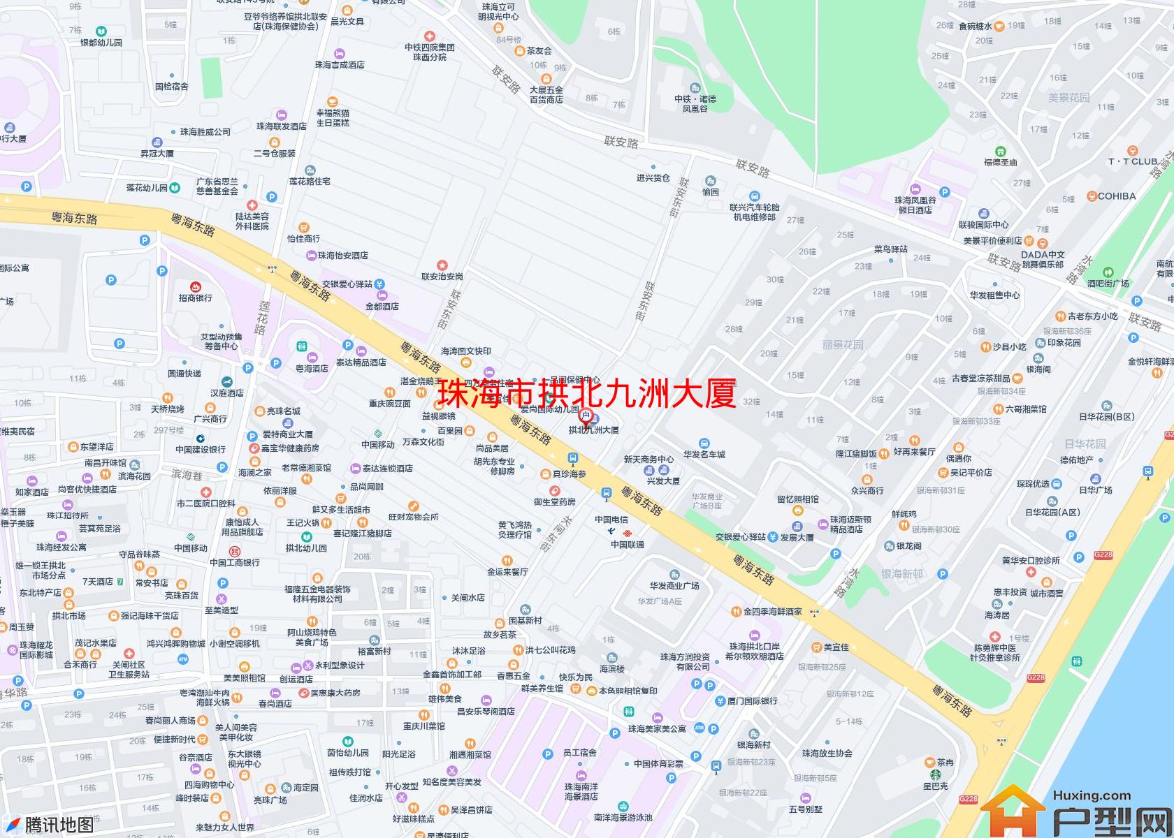 拱北九洲大厦小区 - 户型网