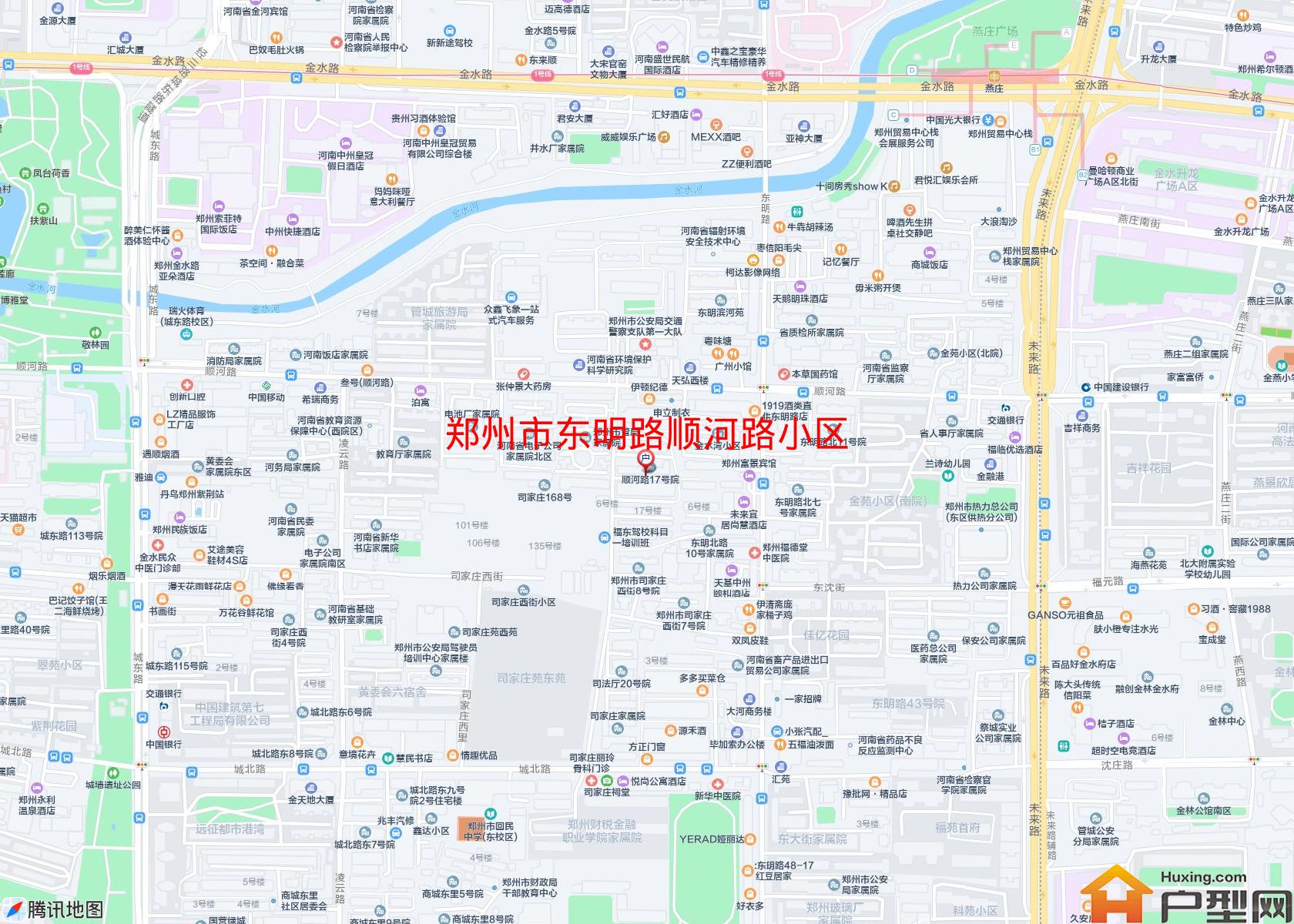 东明路顺河路小区小区 - 户型网