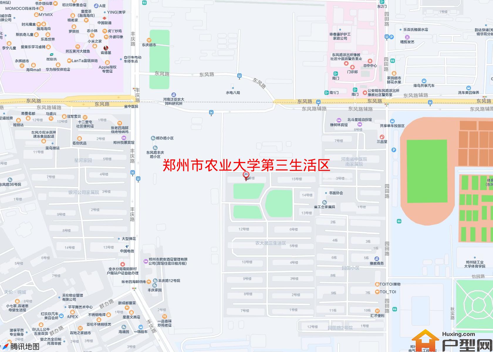 农业大学第三生活区小区 - 户型网