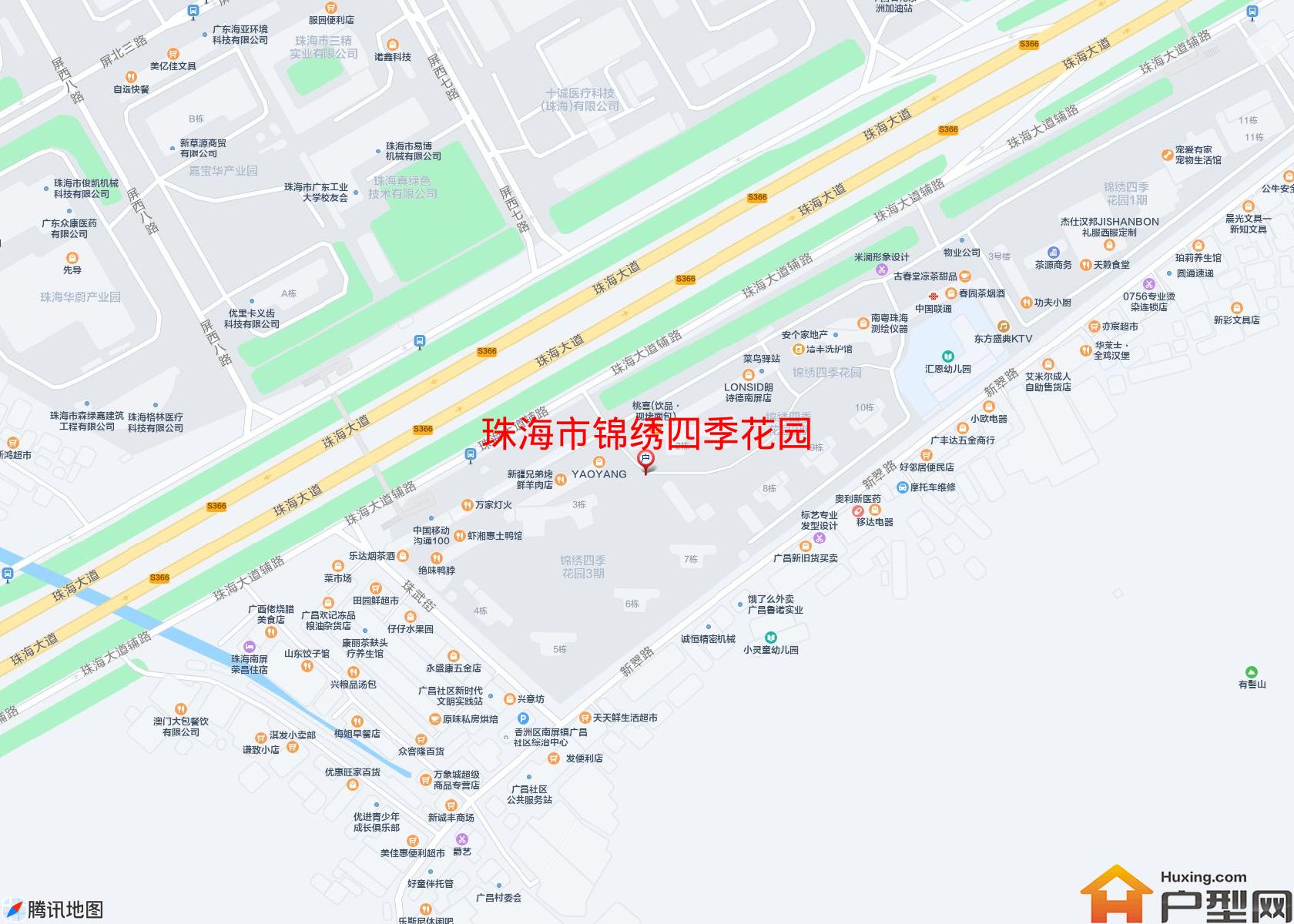 锦绣四季花园小区 - 户型网