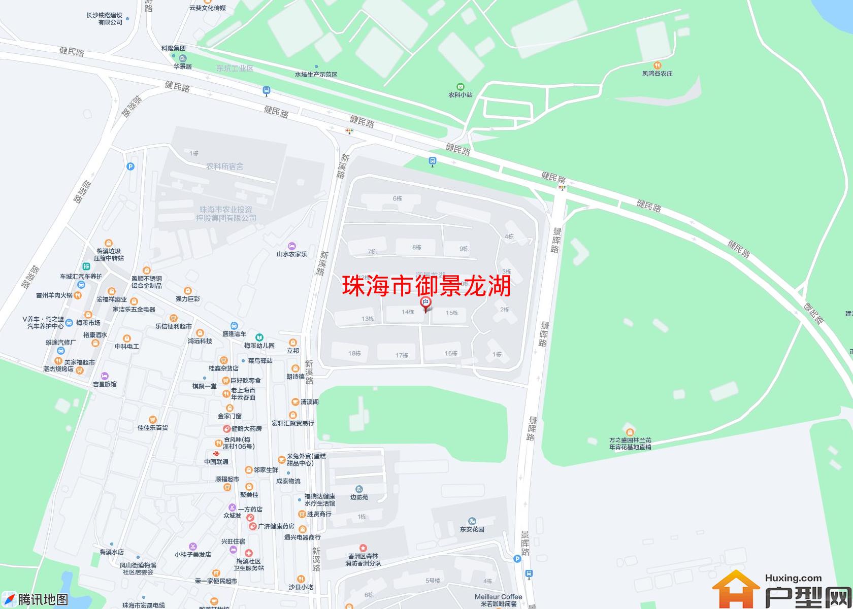御景龙湖小区 - 户型网