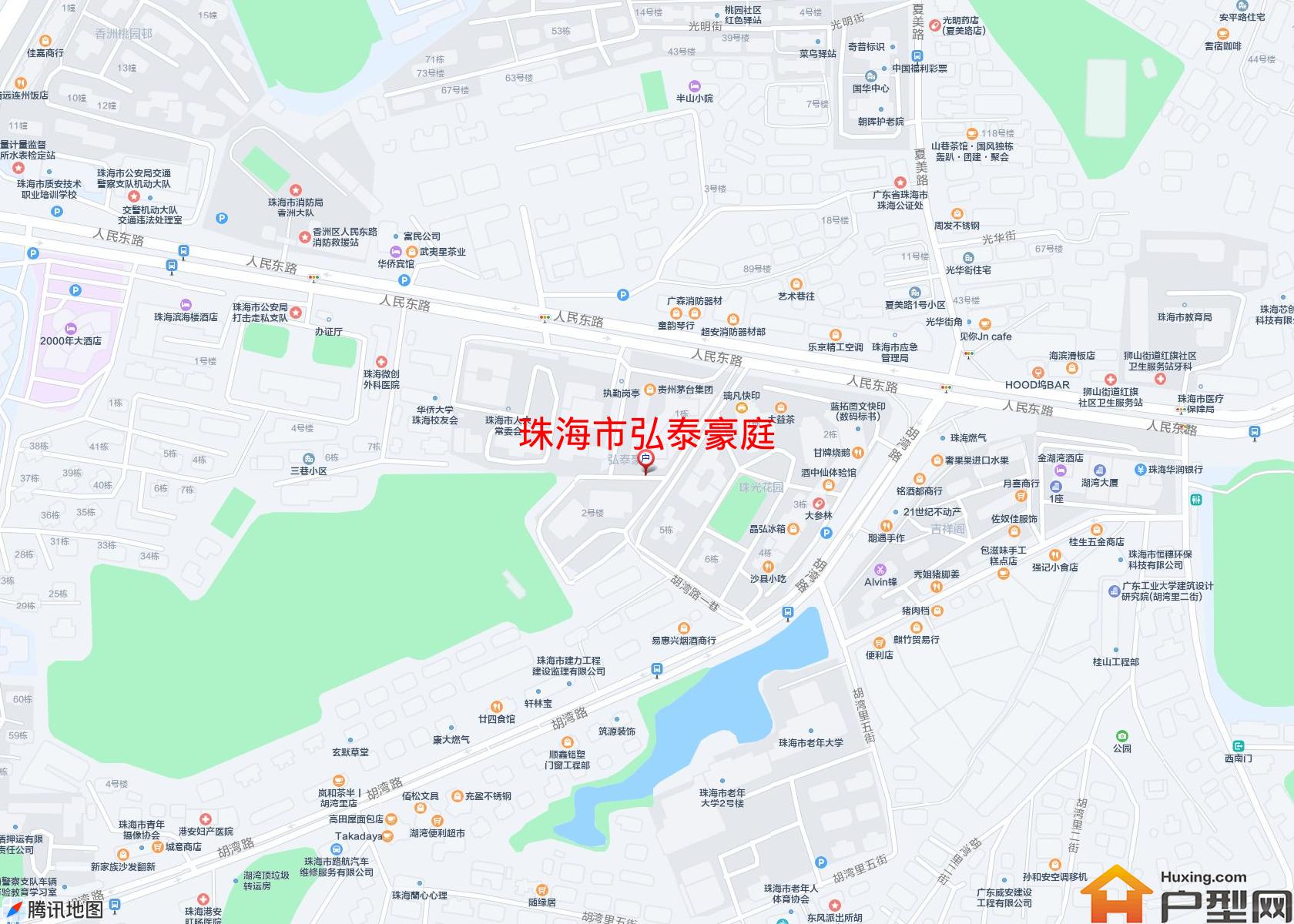 弘泰豪庭小区 - 户型网