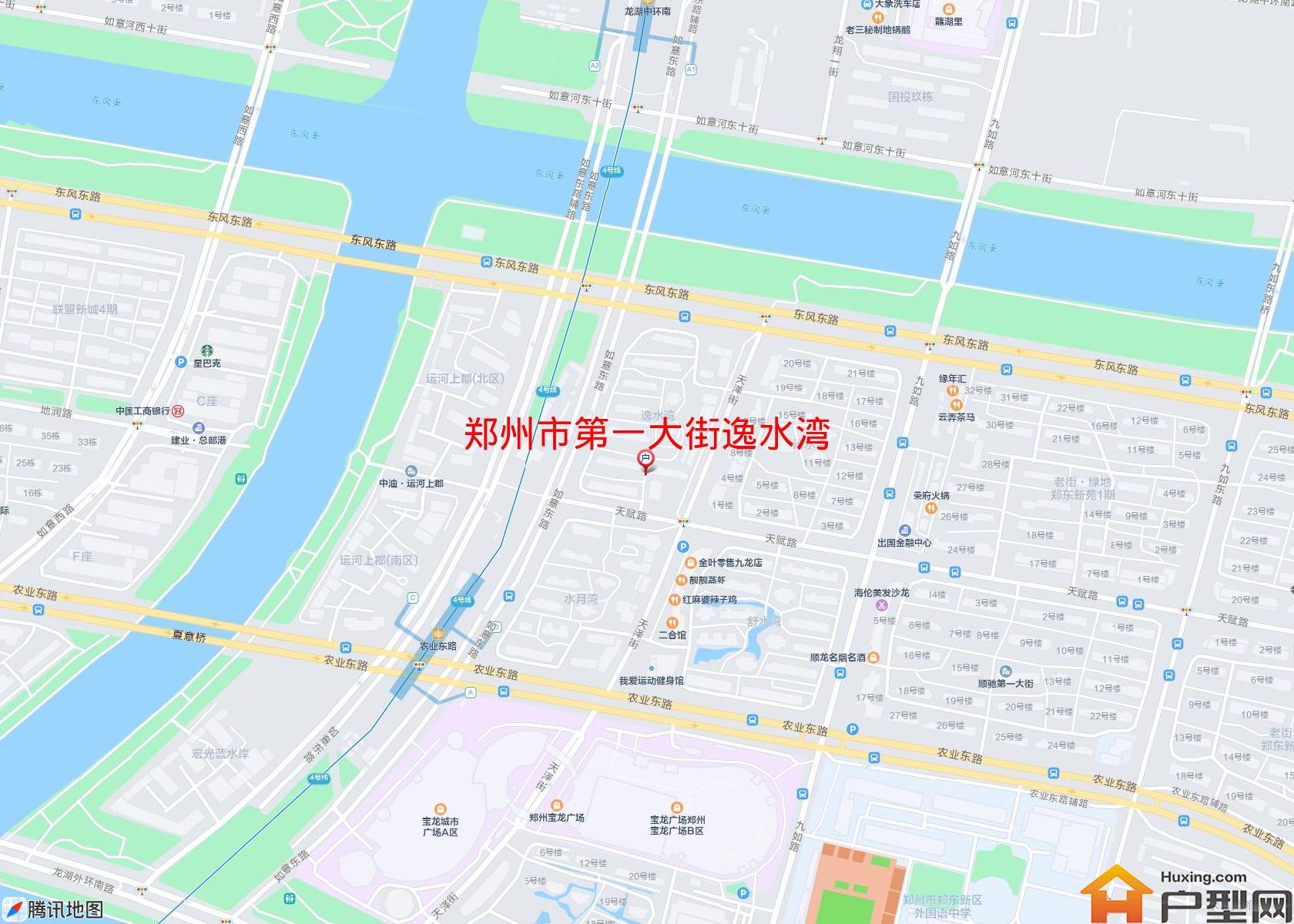 第一大街逸水湾小区 - 户型网