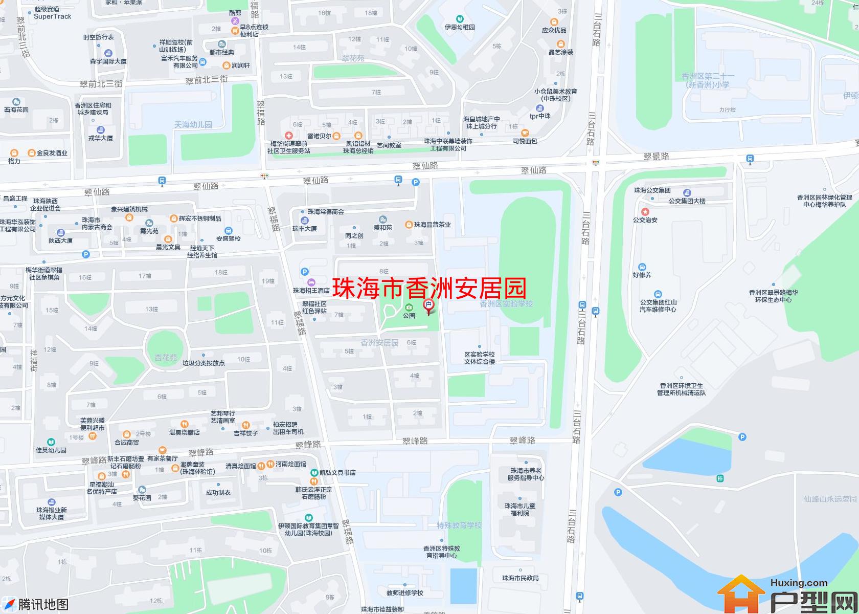 香洲安居园小区 - 户型网