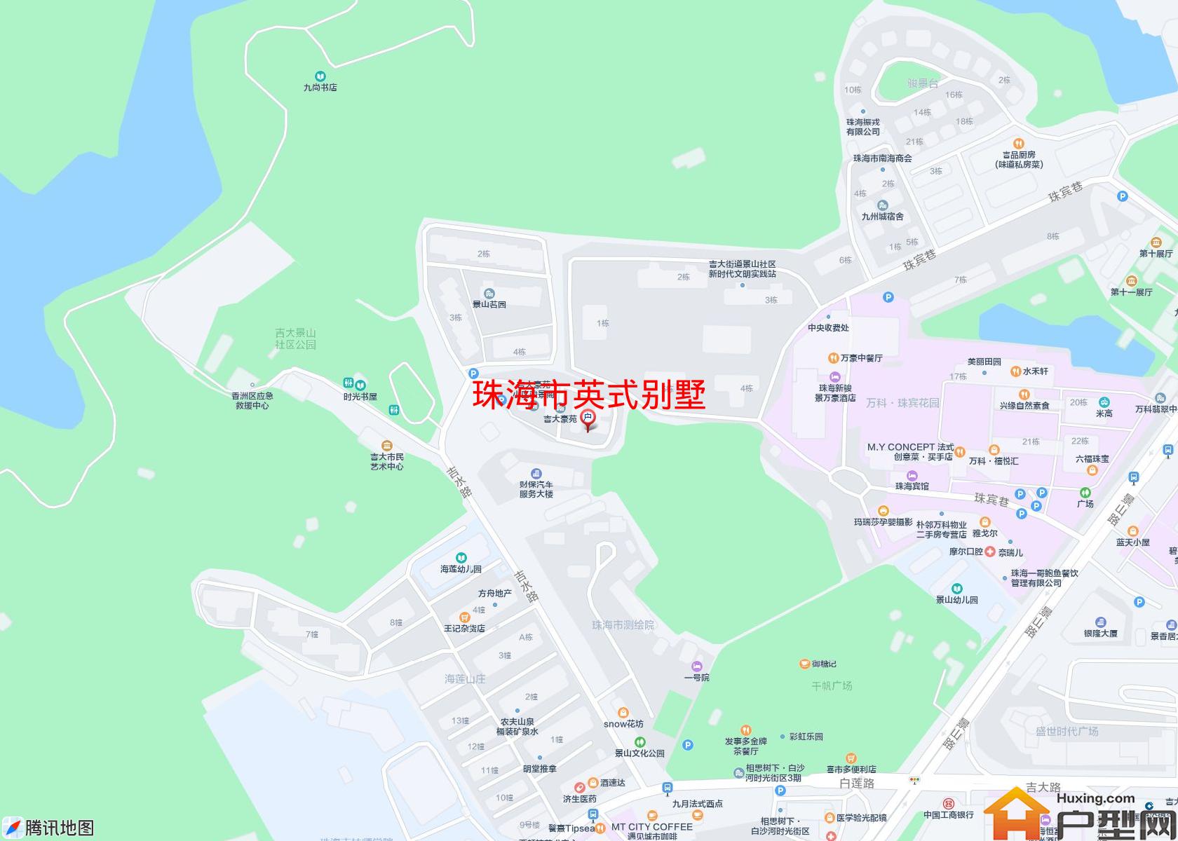 英式别墅小区 - 户型网