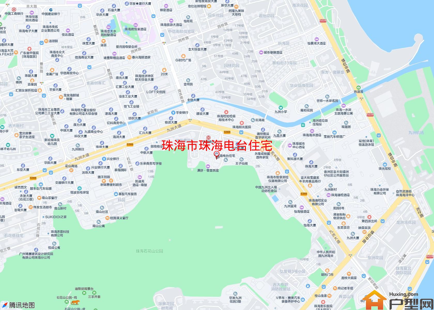 珠海电台住宅小区 - 户型网