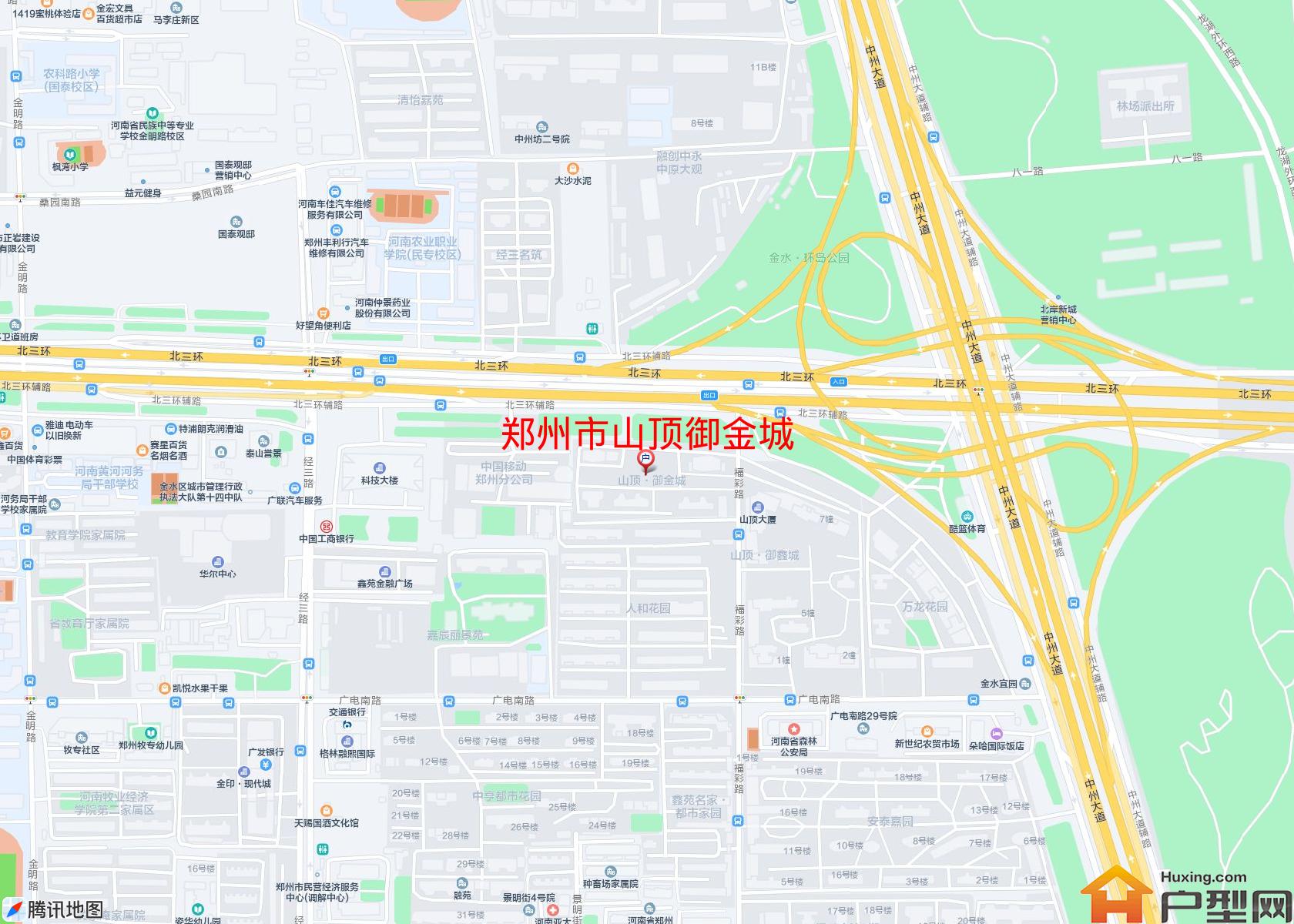 山顶御金城小区 - 户型网