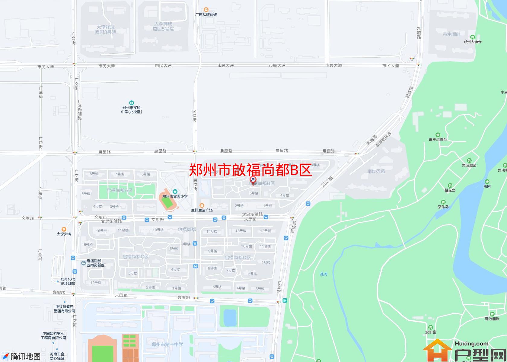 啟福尚都B区小区 - 户型网