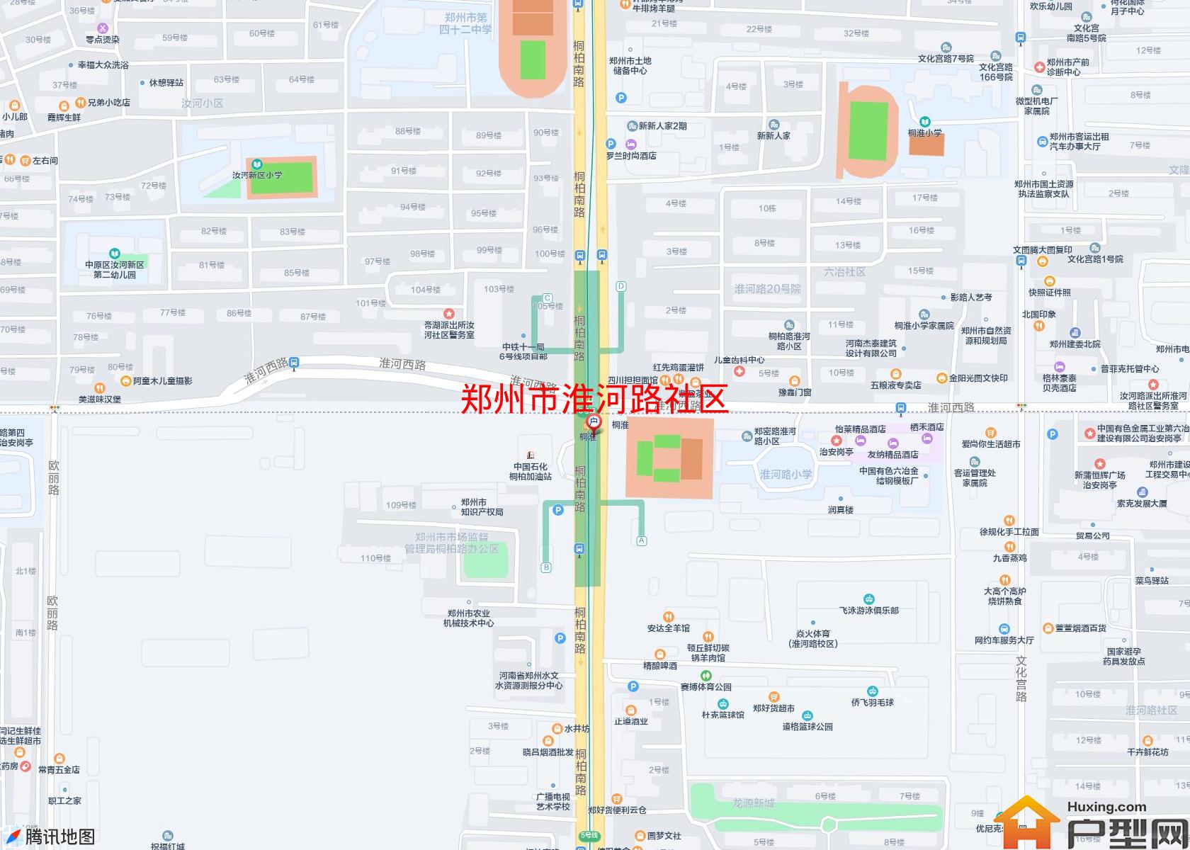 淮河路社区小区 - 户型网