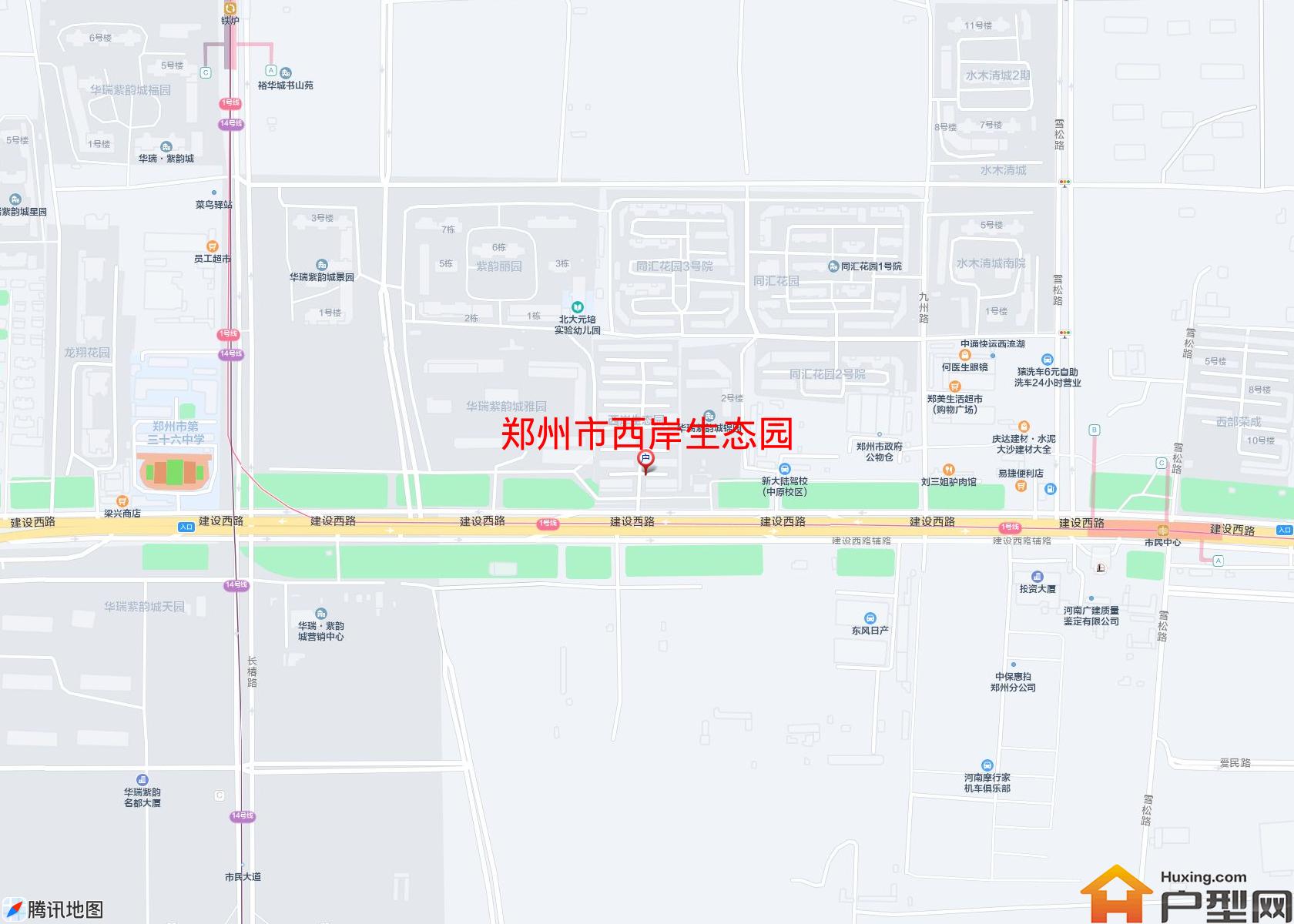 西岸生态园小区 - 户型网