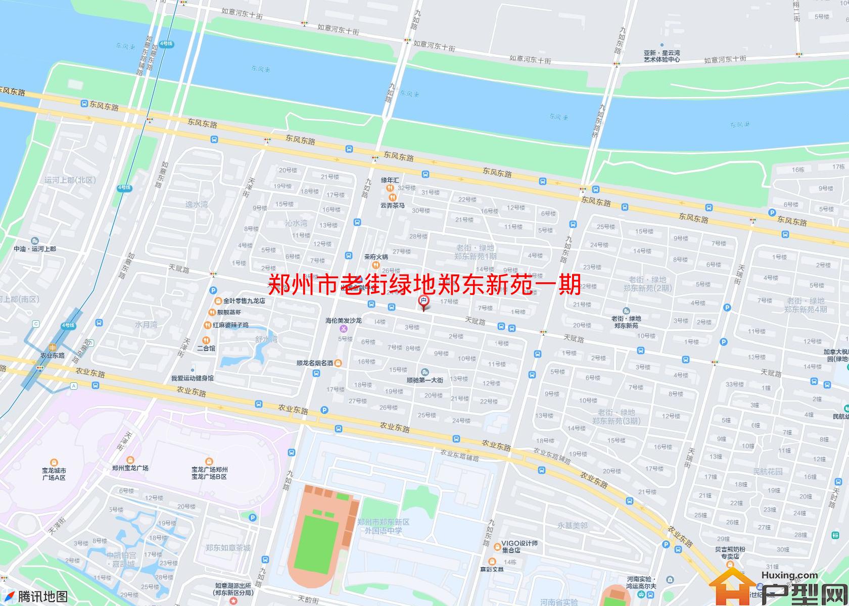 老街绿地郑东新苑一期小区 - 户型网