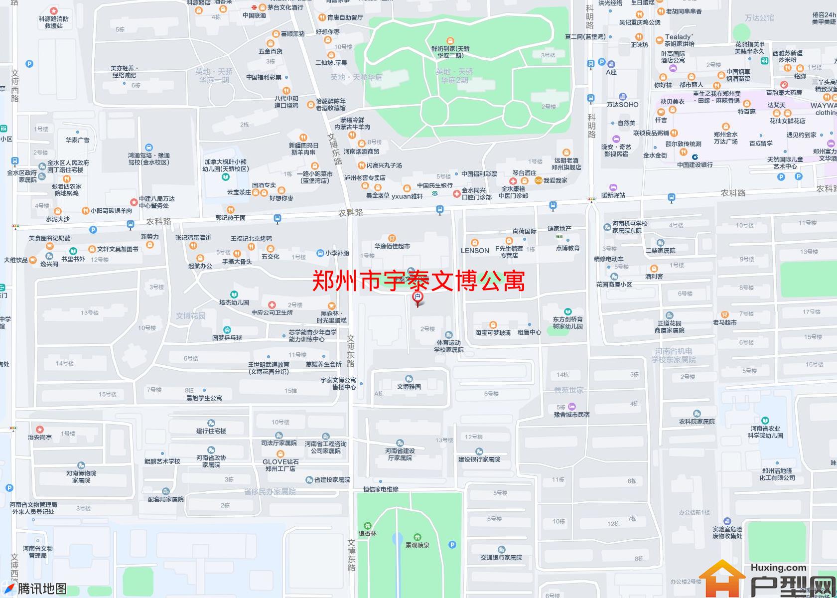 宇泰文博公寓小区 - 户型网