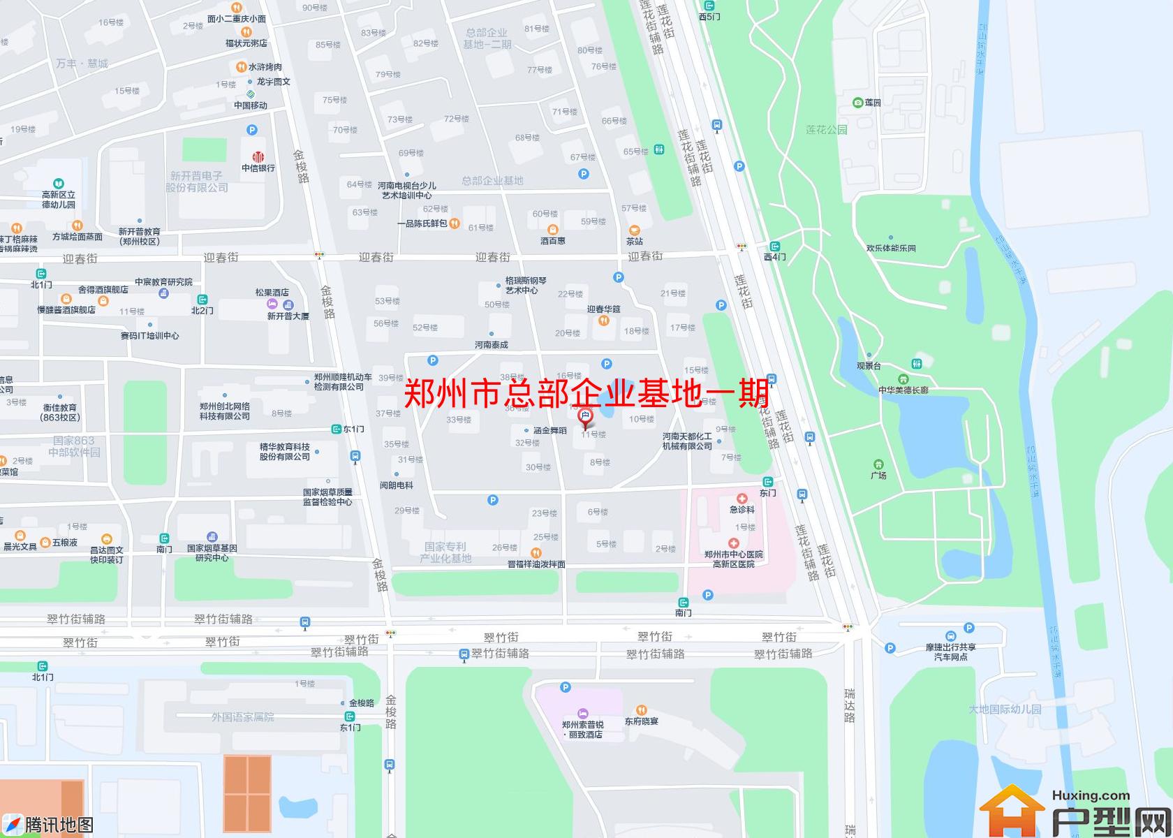 总部企业基地一期小区 - 户型网