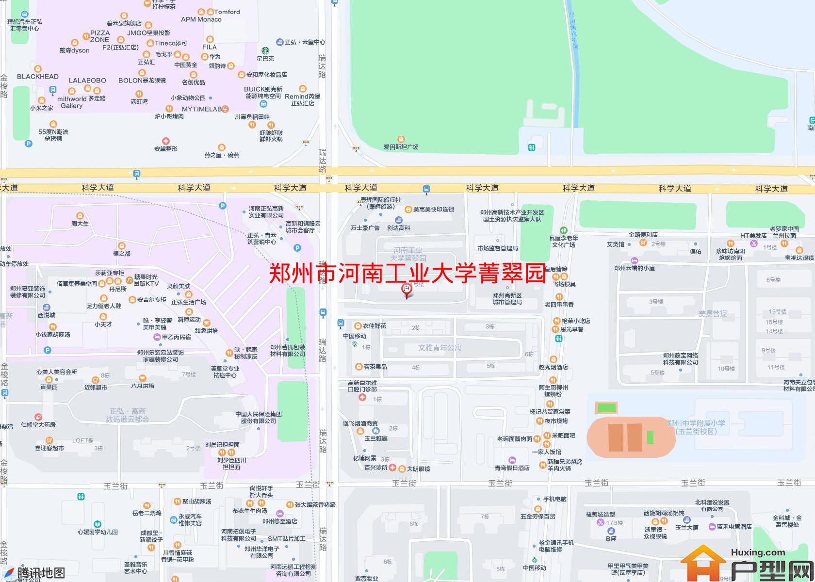 河南工业大学菁翠园小区 - 户型网