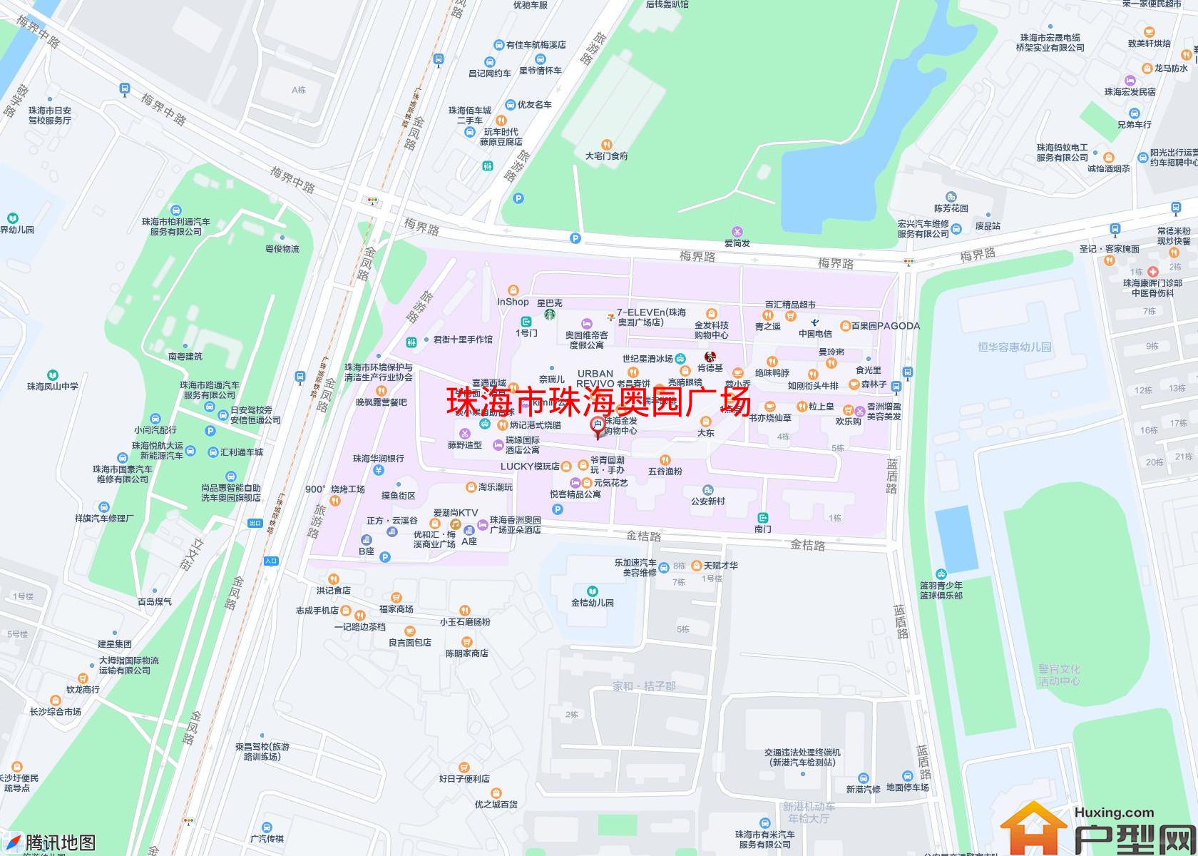 珠海奥园广场小区 - 户型网