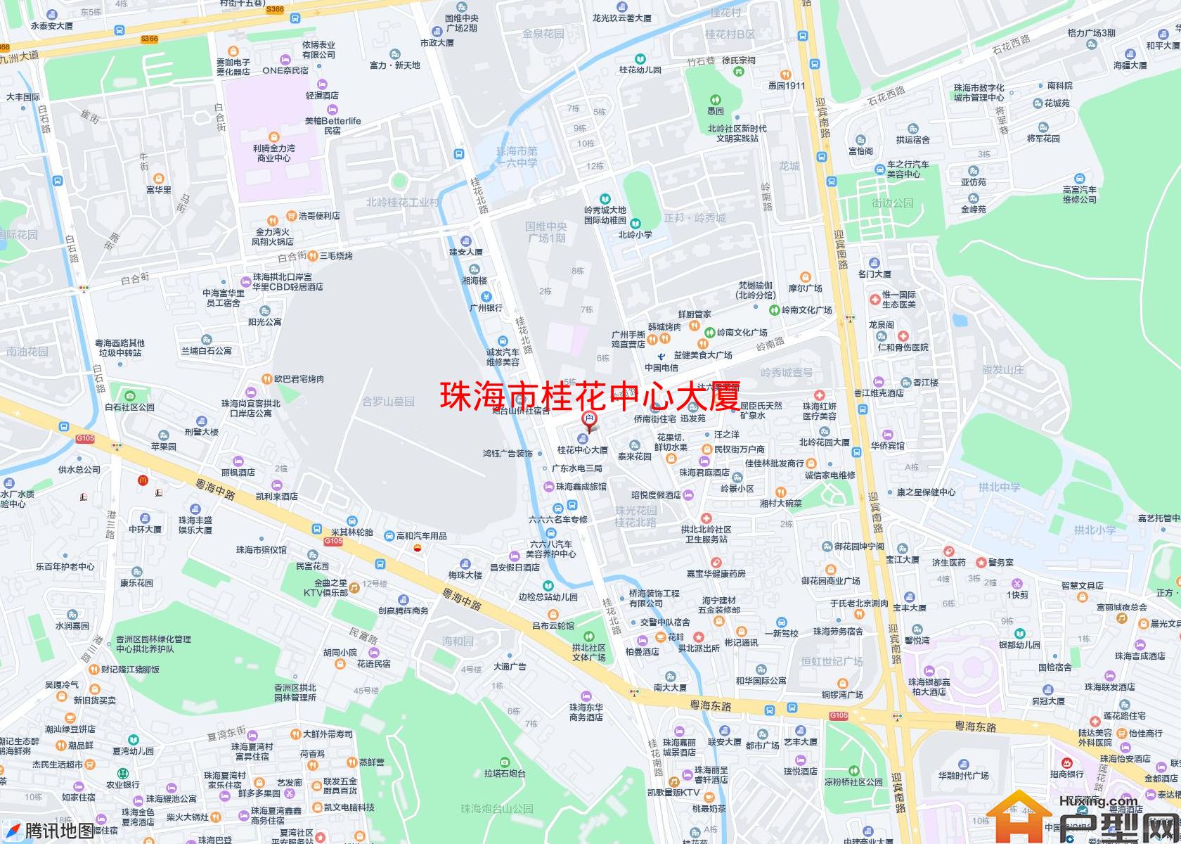 桂花中心大厦小区 - 户型网