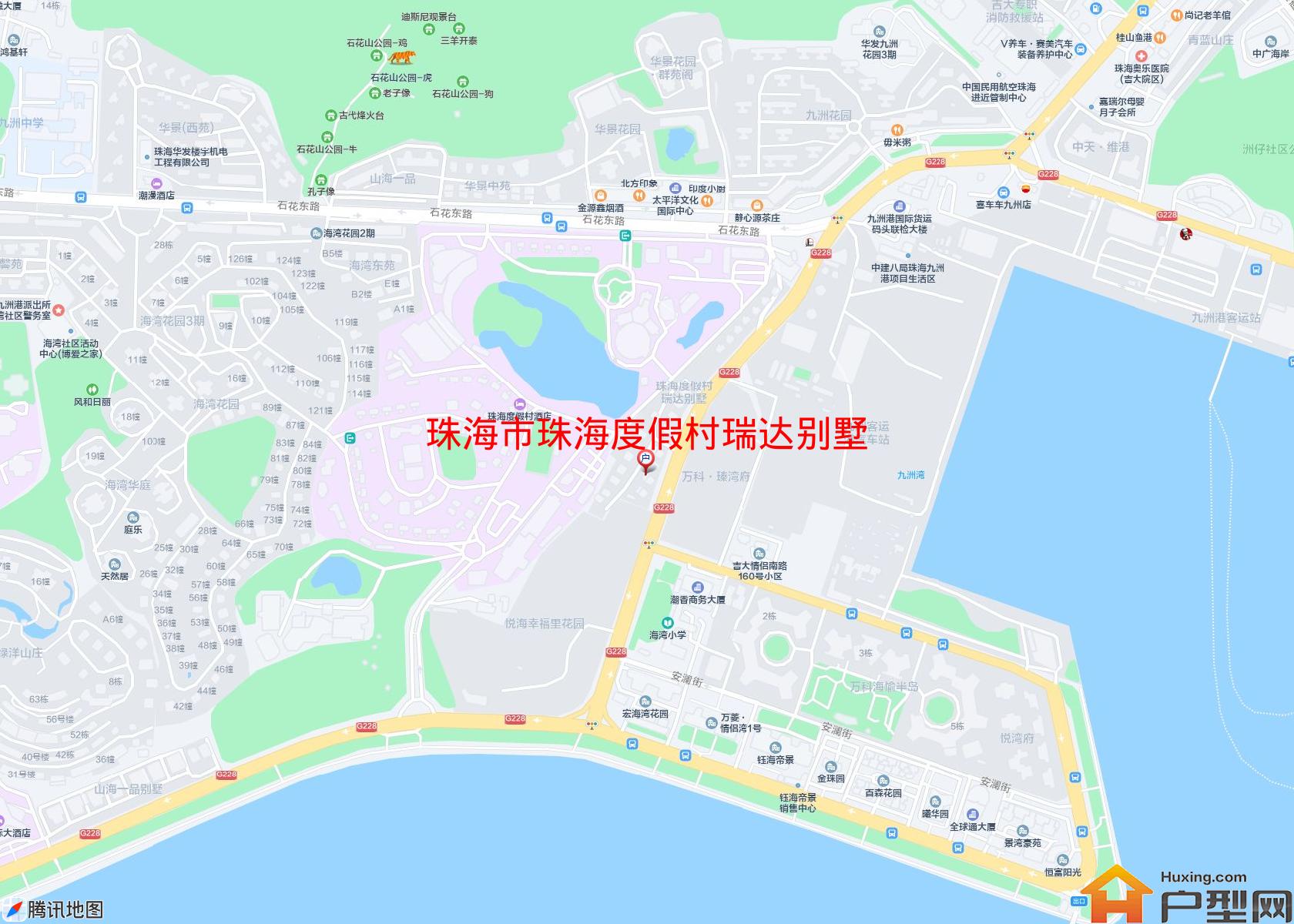 珠海度假村瑞达别墅小区 - 户型网