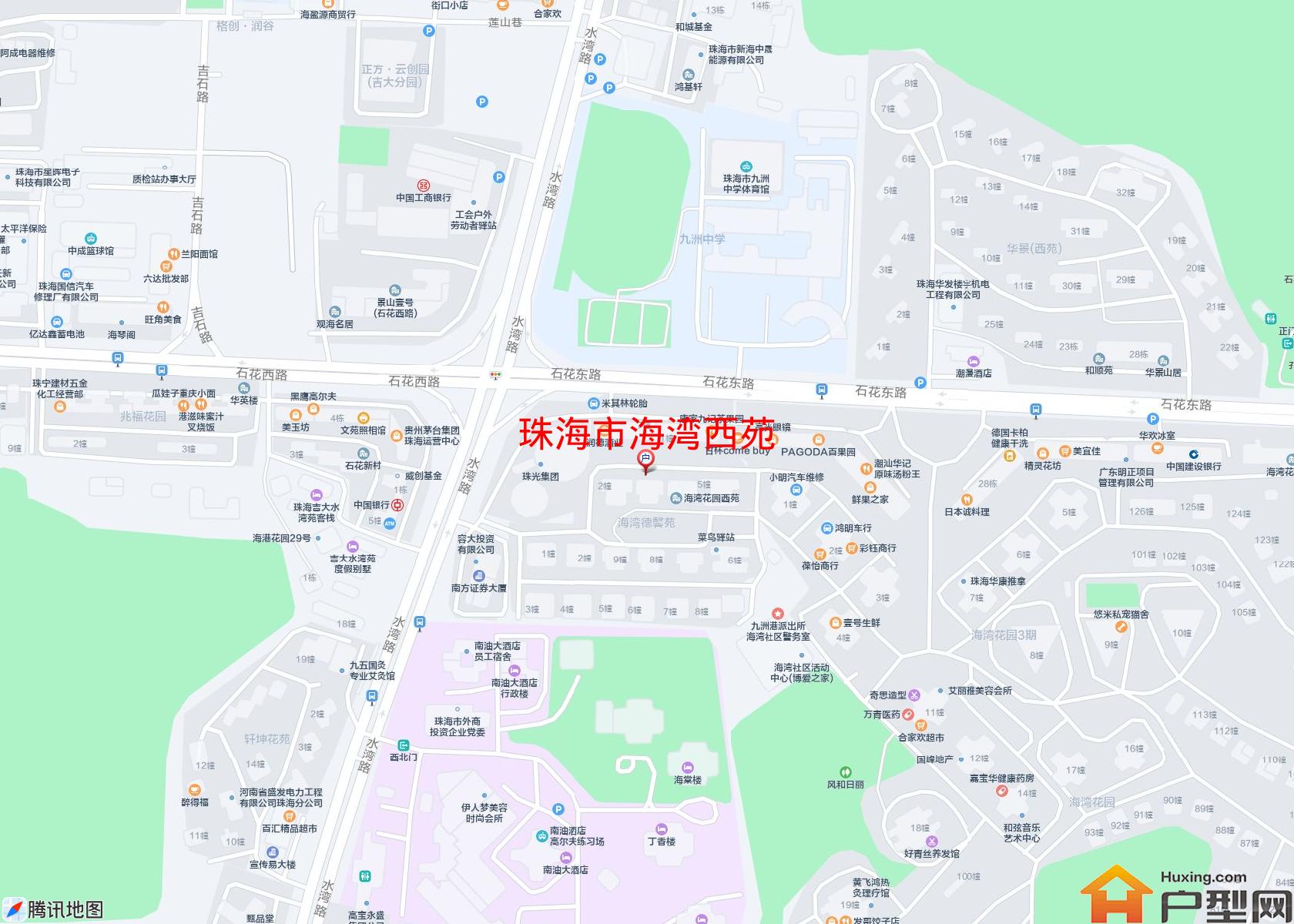 海湾西苑小区 - 户型网