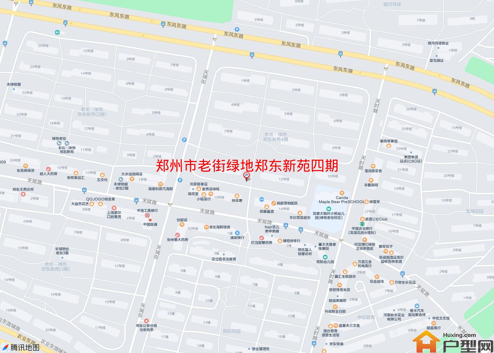 老街绿地郑东新苑四期小区 - 户型网