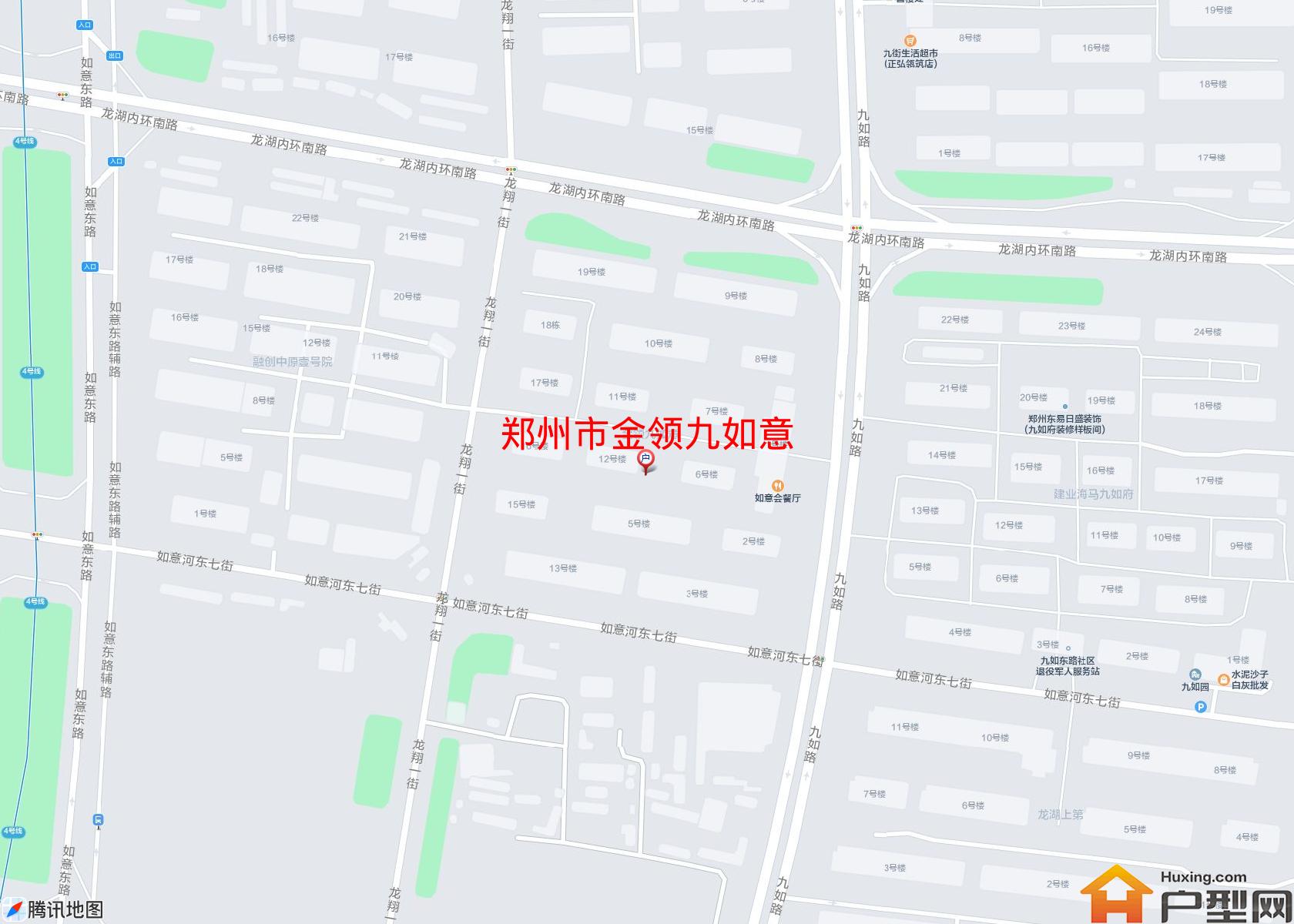 金领九如意小区 - 户型网