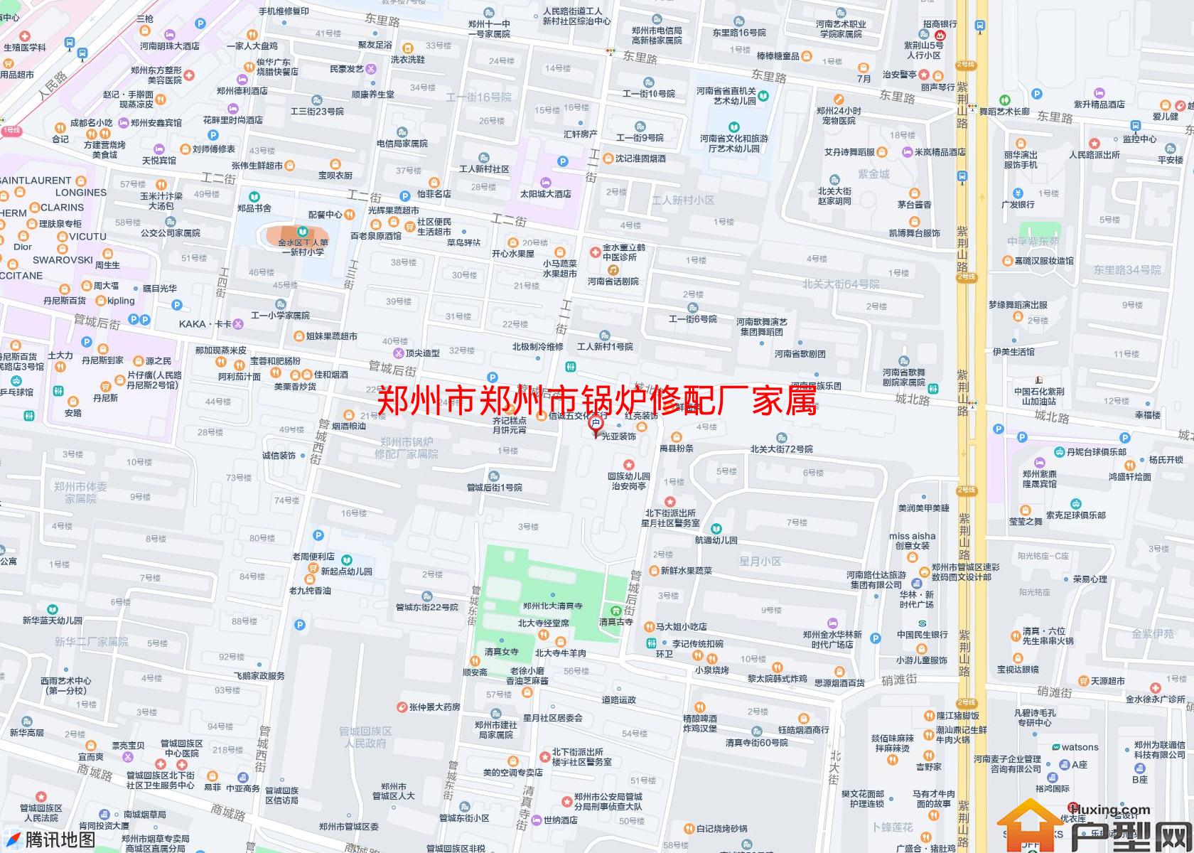郑州市锅炉修配厂家属院小区 - 户型网