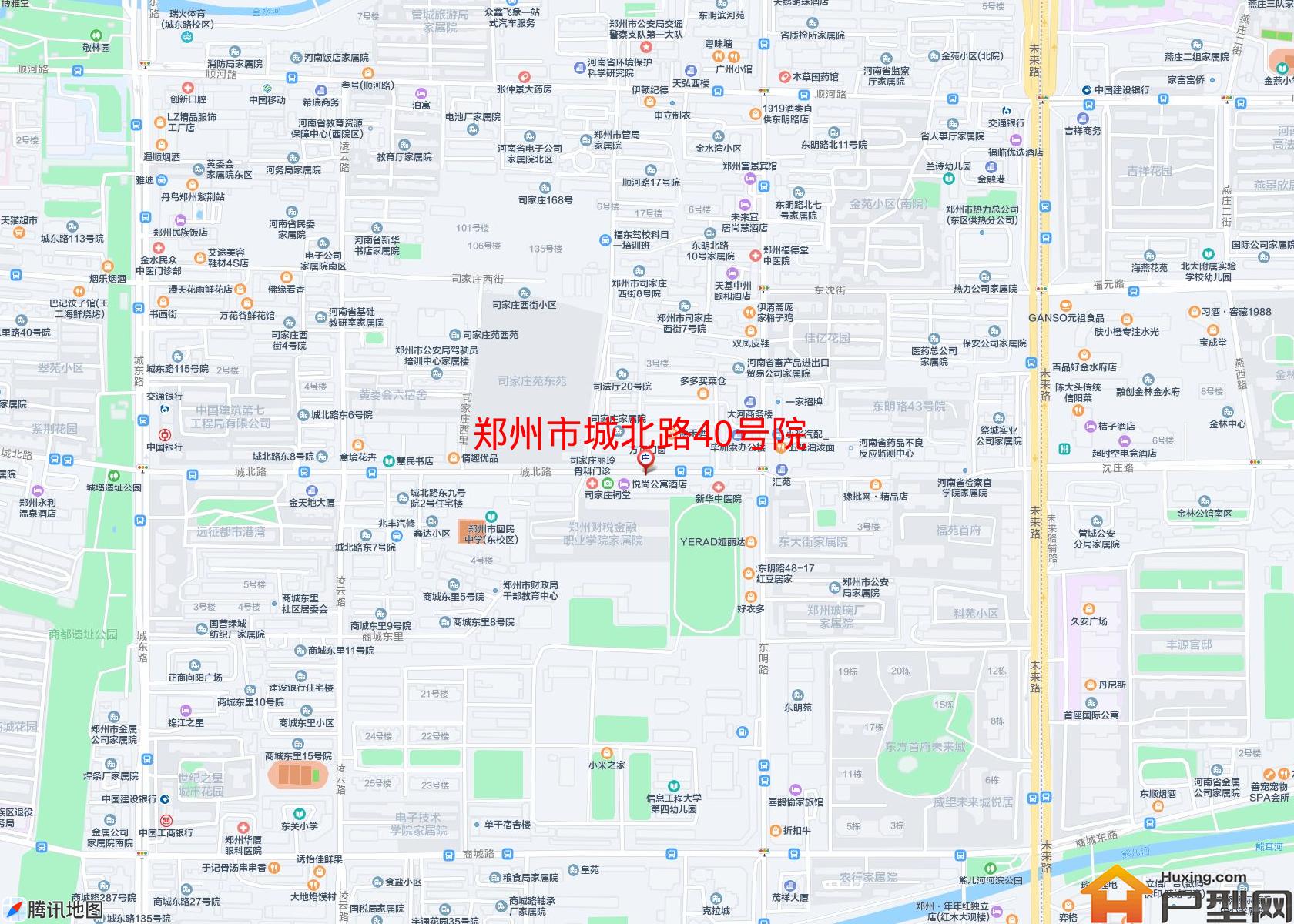 城北路40号院小区 - 户型网