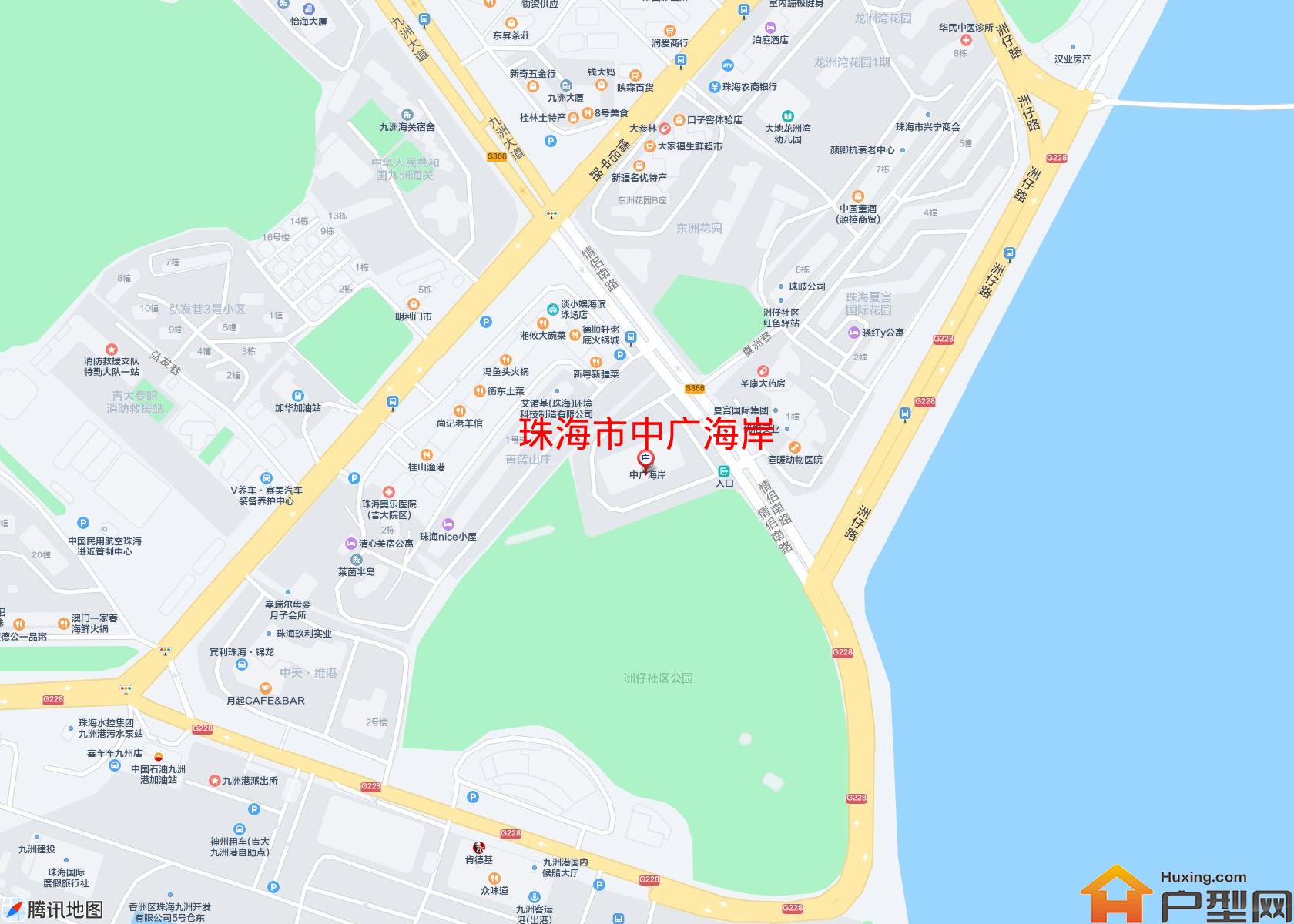 中广海岸小区 - 户型网