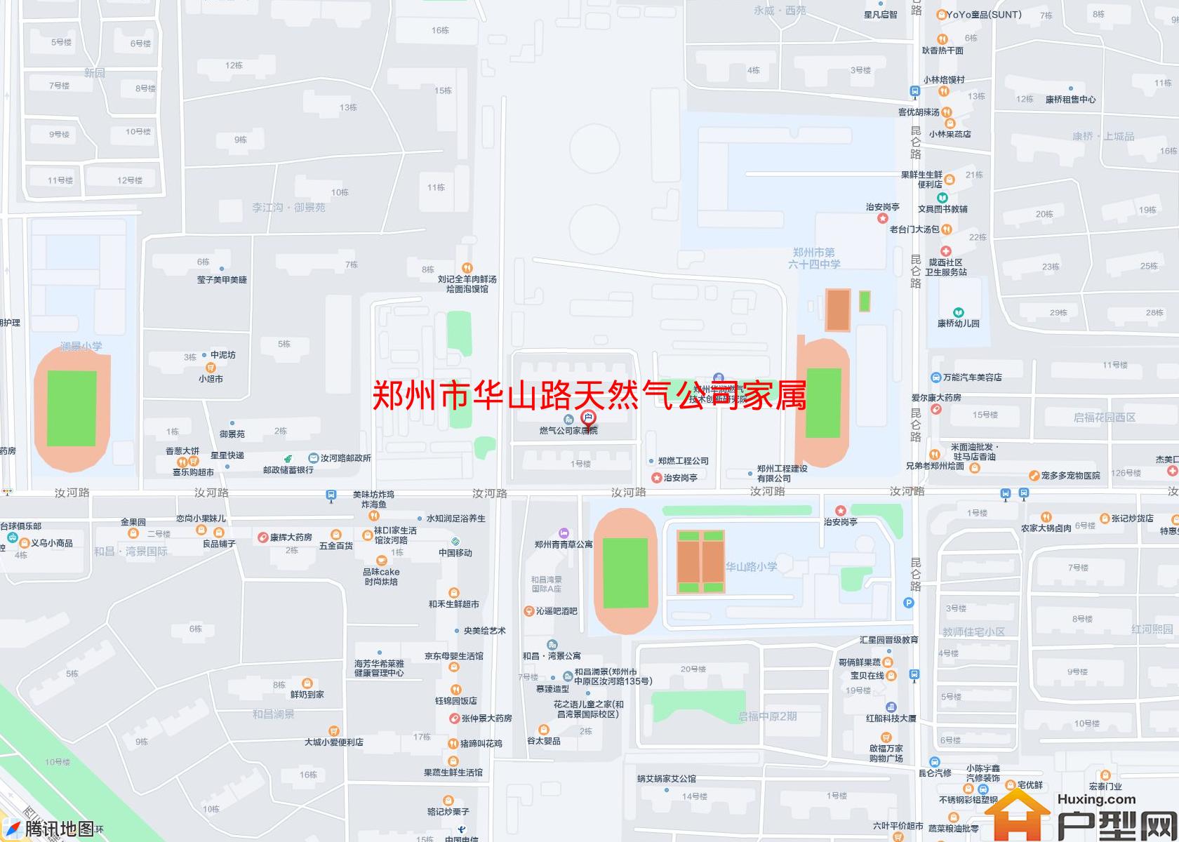 华山路天然气公司家属院小区 - 户型网