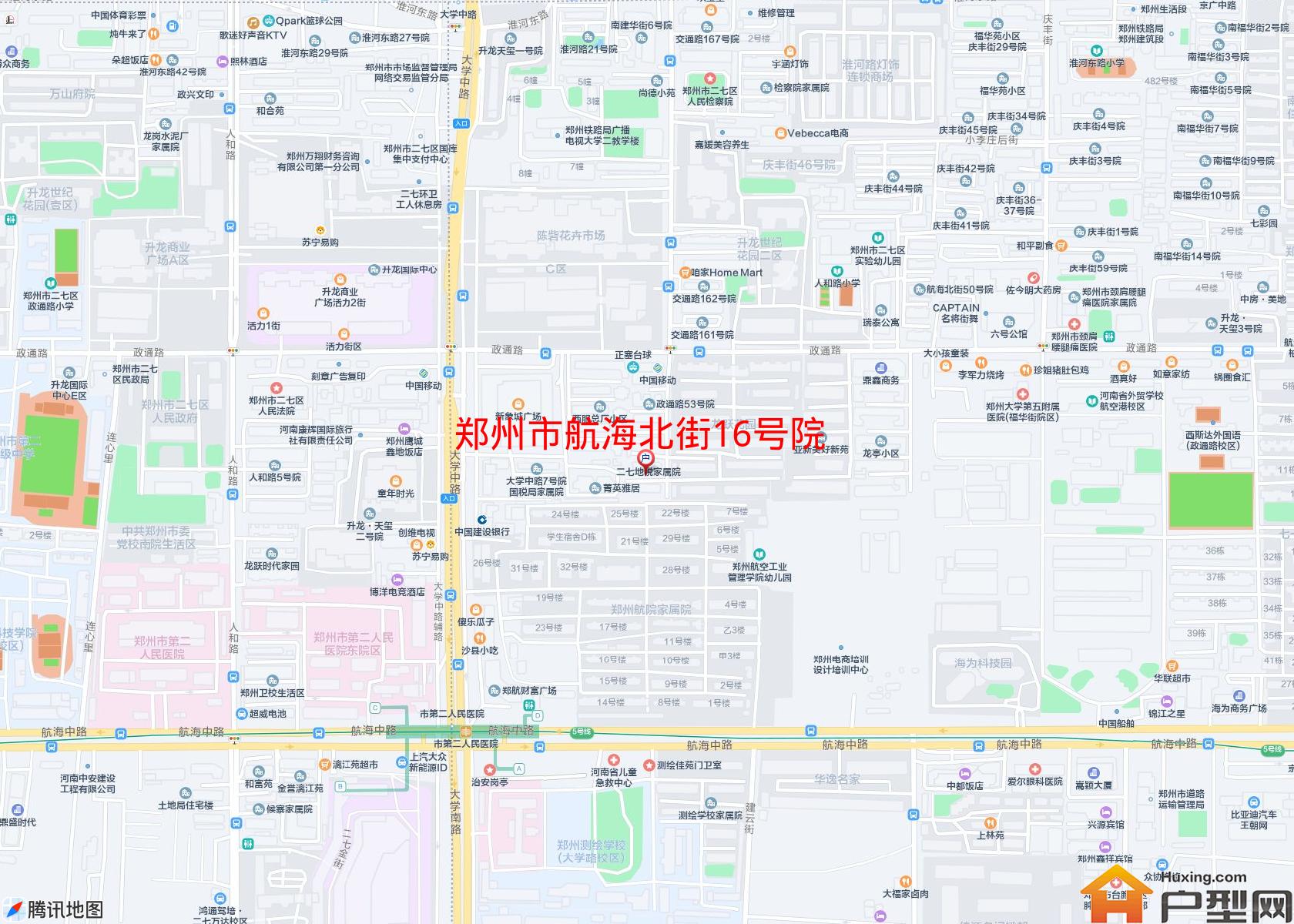 航海北街16号院小区 - 户型网