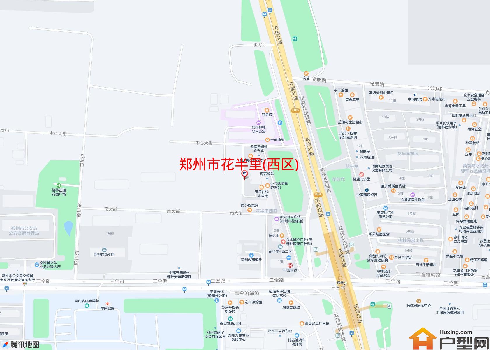 花半里(西区)小区 - 户型网