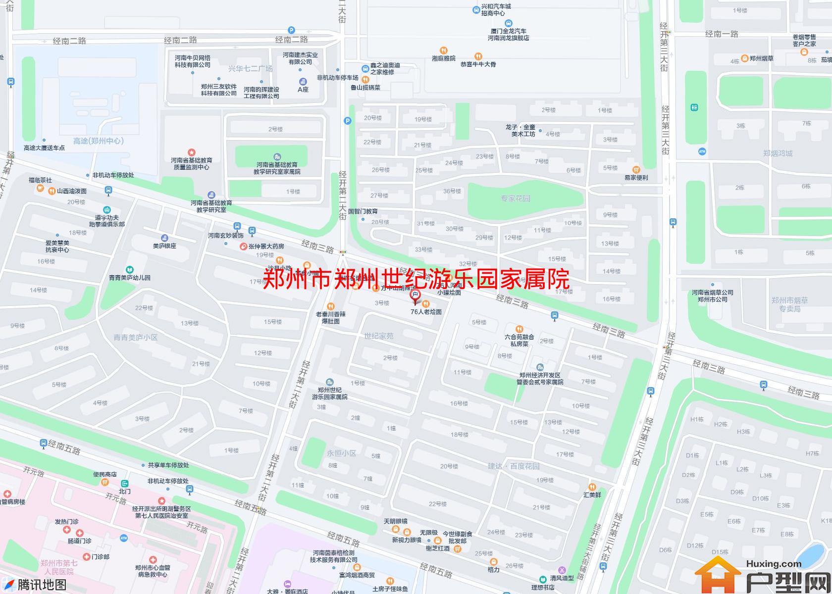 郑州世纪游乐园家属院小区 - 户型网