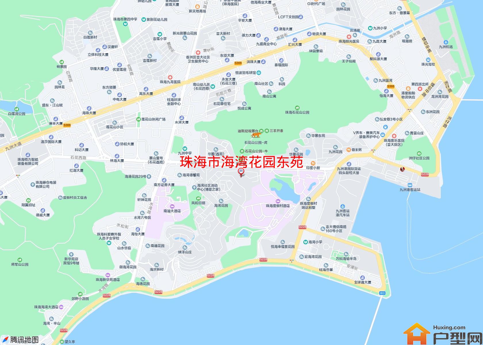 海湾花园东苑小区 - 户型网