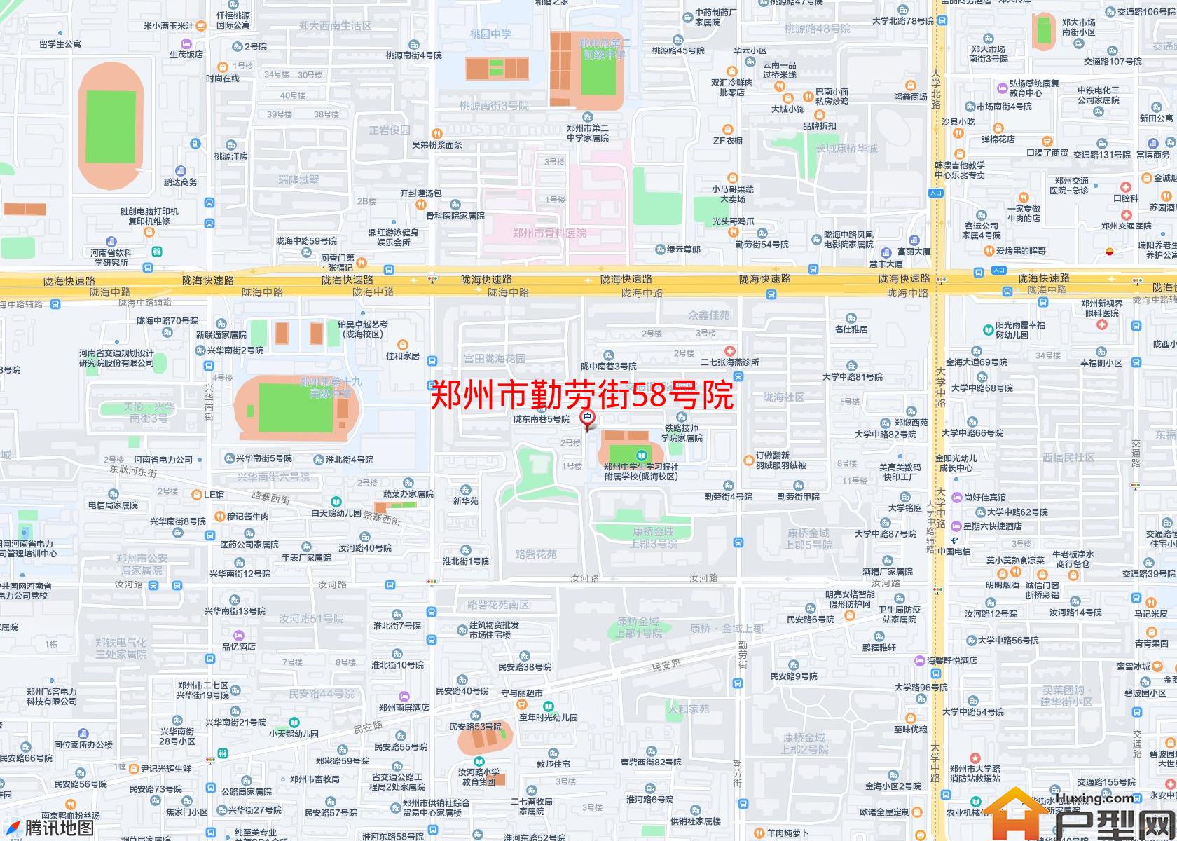 勤劳街58号院小区 - 户型网