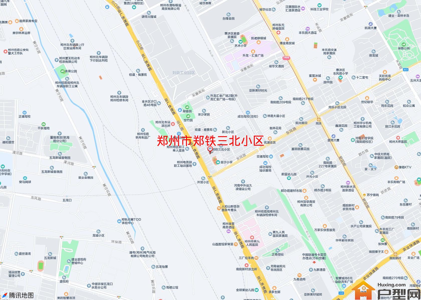 郑铁三北小区小区 - 户型网