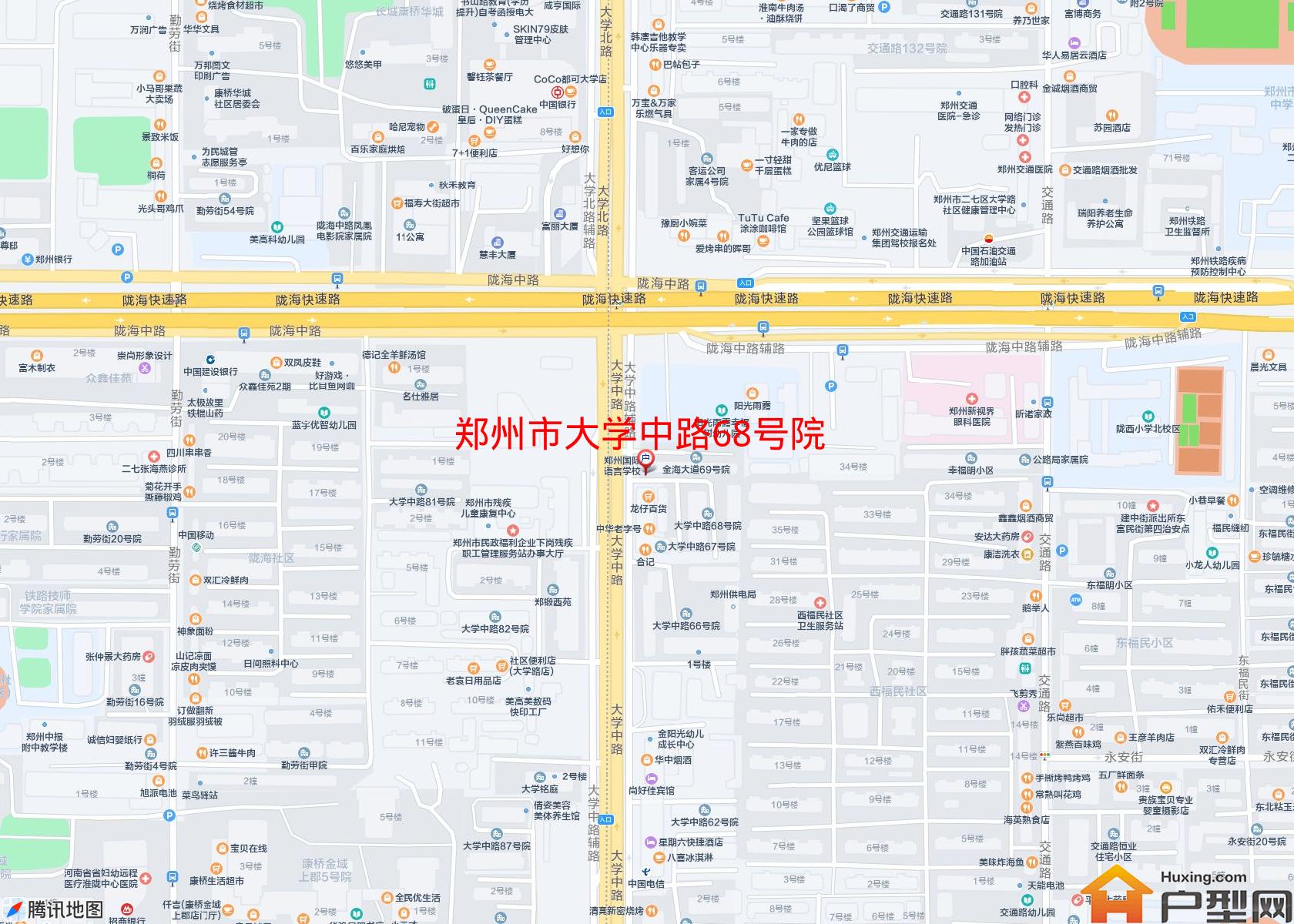 大学中路68号院小区 - 户型网