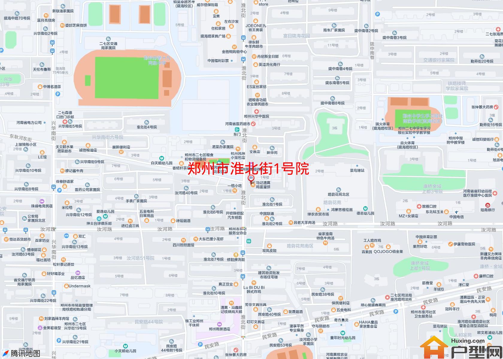 淮北街1号院小区 - 户型网
