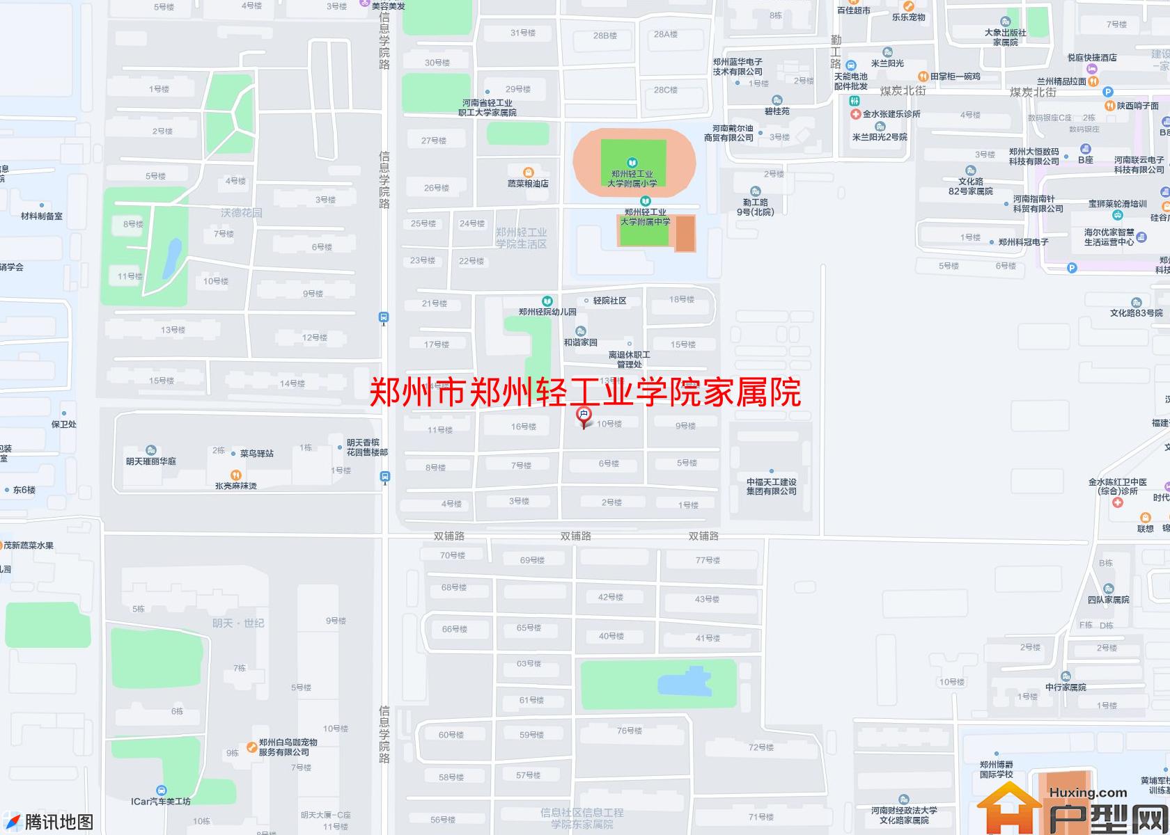 郑州轻工业学院家属院小区 - 户型网